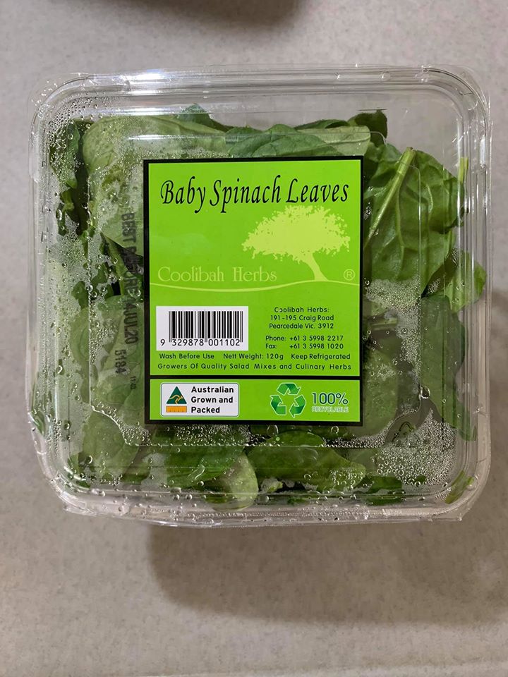 代表青色的小菠菜2盒。