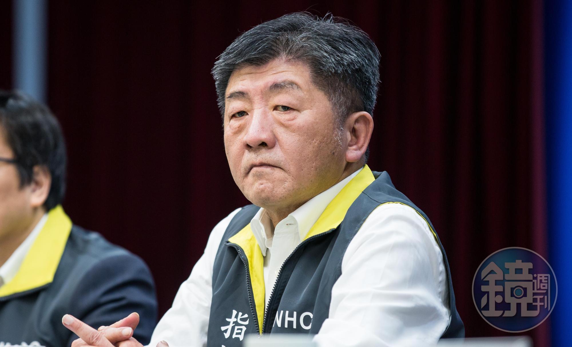 疫情指揮官陳時中斥加利破壞國人信心，「違法在先，還說一些『五四三』。」（本刊資料照）