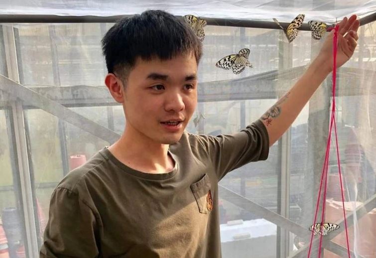 朱清麟前往高雄桃源山區採集標本失聯，至今已經22天。（翻攝自Dcard）