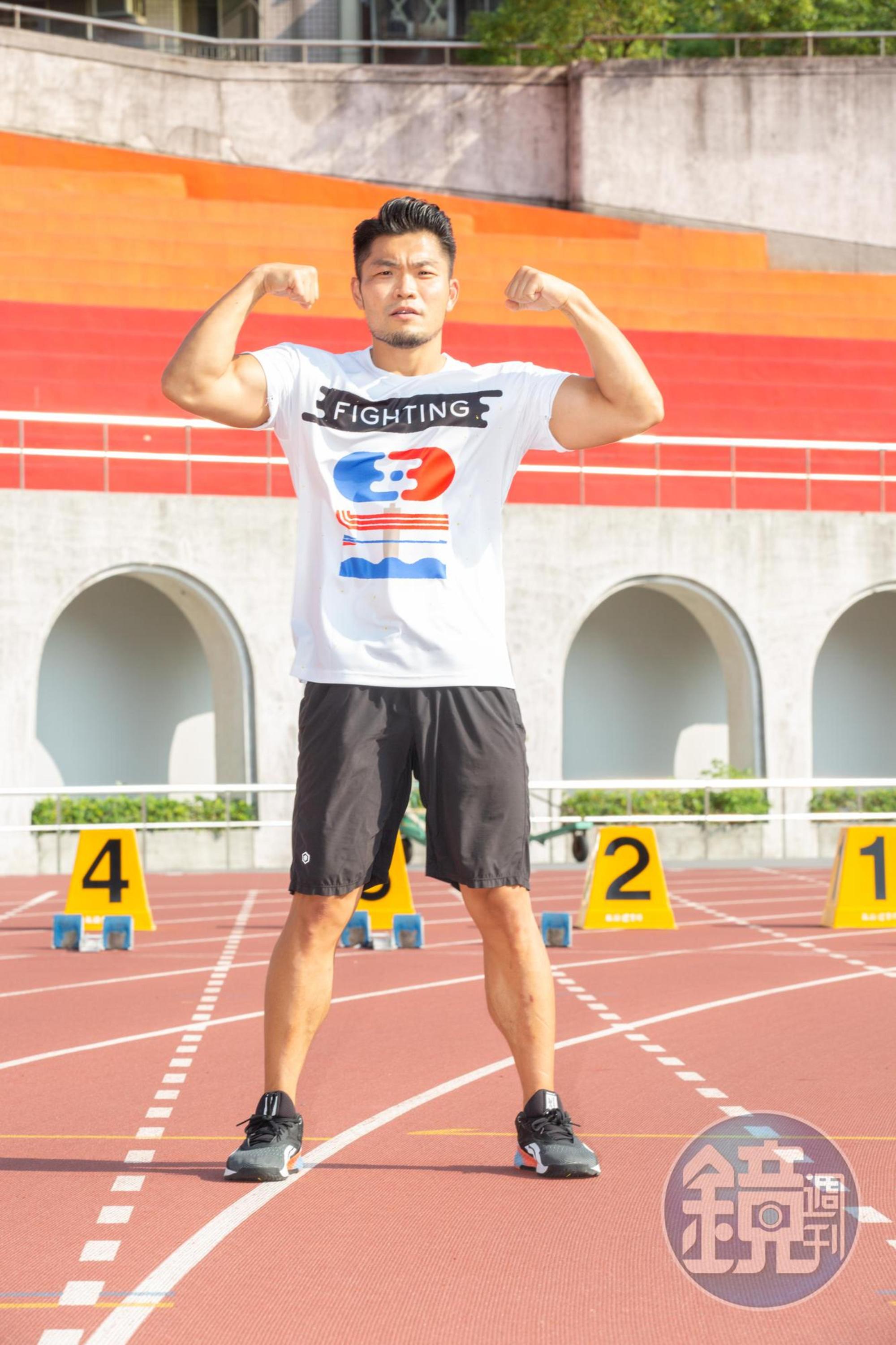身材健美的李玖哲,最愛的運動項目為舉重,想透過此新節目讓更多年輕人愛運動。