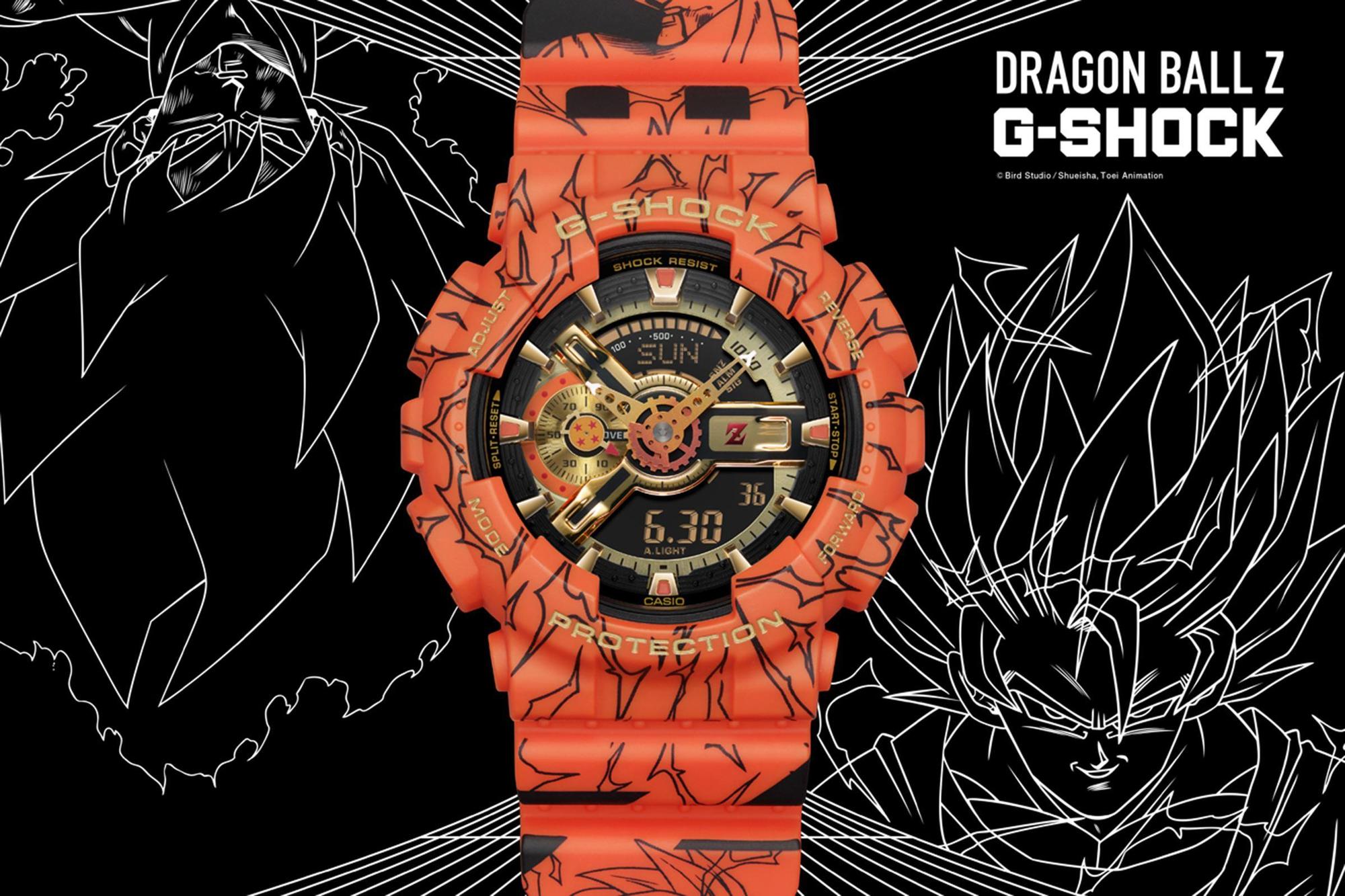 G-SHOCK七龍珠Z聯名錶款本週六(9/12)台灣上市,準備開搶!