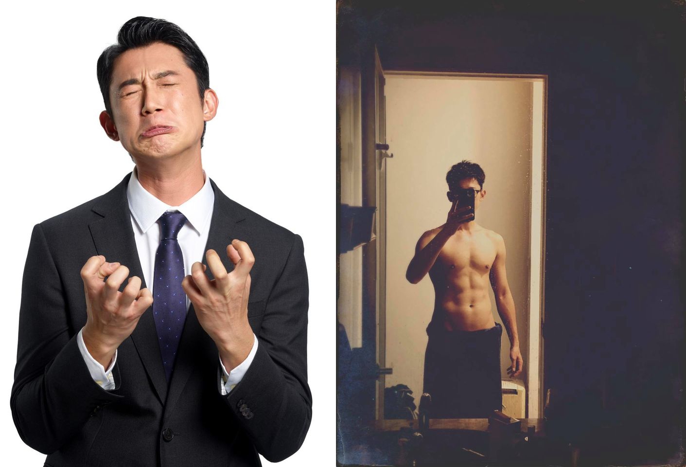 吳慷仁深夜發後悔文，而近日忙著操肌的他，身材愈來愈好。（翻攝自吳慷仁臉書）