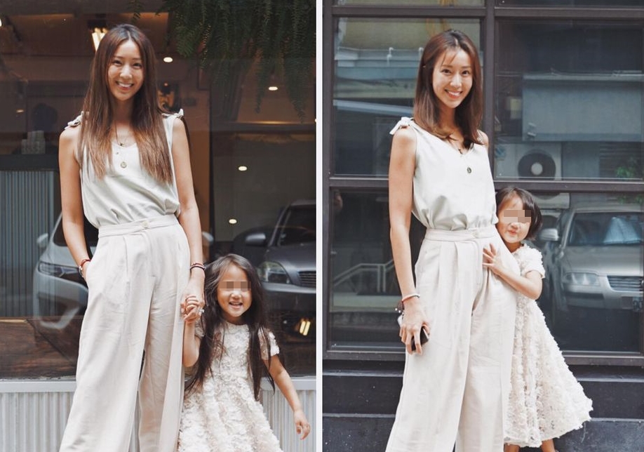 藝人隋棠的女兒出生至今首次剪髮，就是為了捐給病童。（翻攝自隋棠臉書）