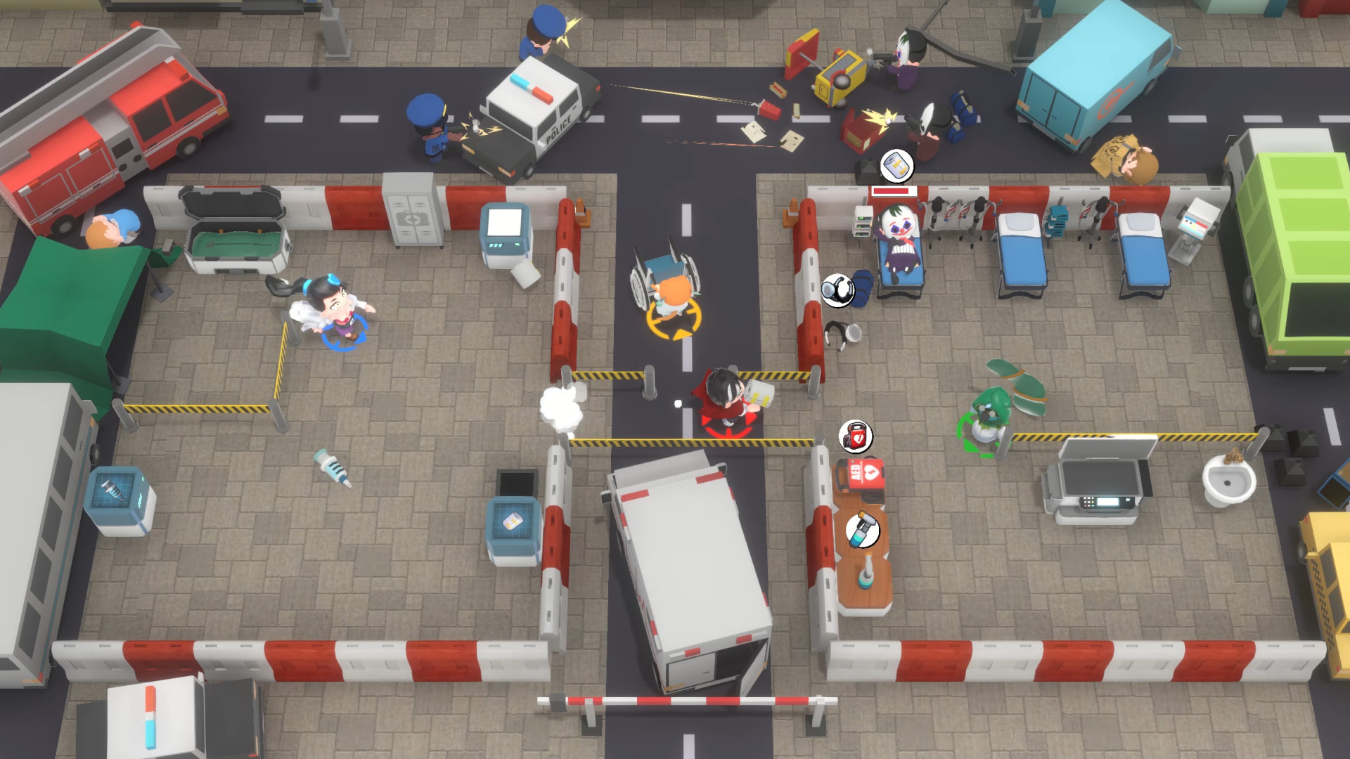 玩家在《大救特救》中扮演業餘醫生，要拯救世界各地的病人。（翻攝Steam）