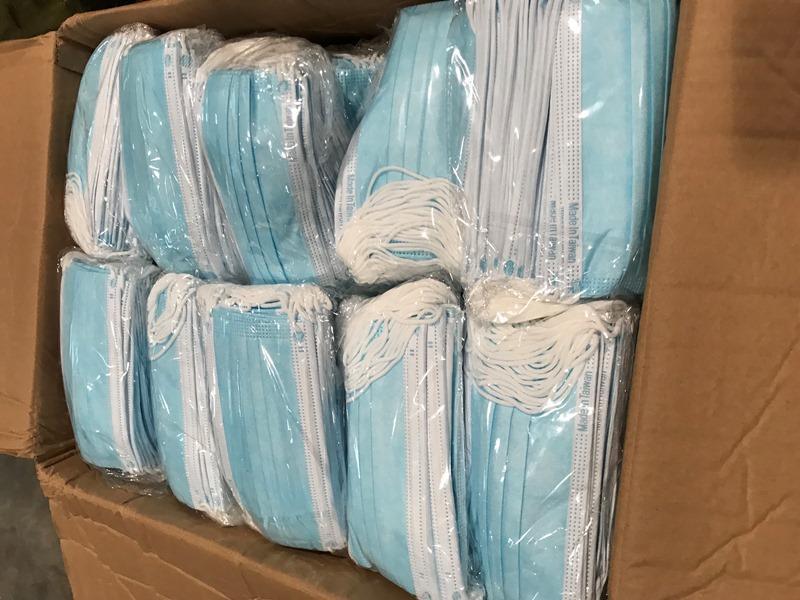 關務署8日公告,先前查扣84萬片自中國進口偽MIT口罩,經資料比對後,查無口罩國家隊成員涉入。(翻攝自財政部關務署網頁)