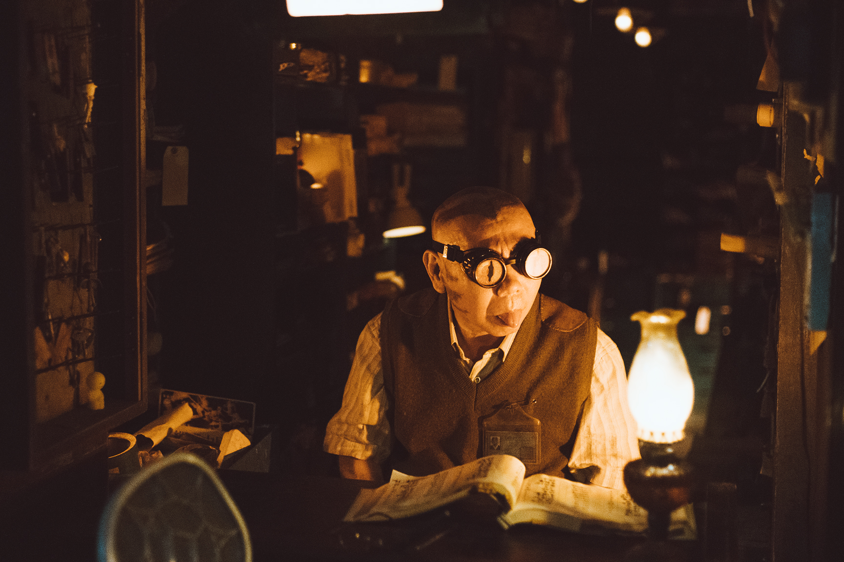 《消失的情人節》中，顧寶明飾演的壁虎伯是片中一大亮點。（牽猴子提供）