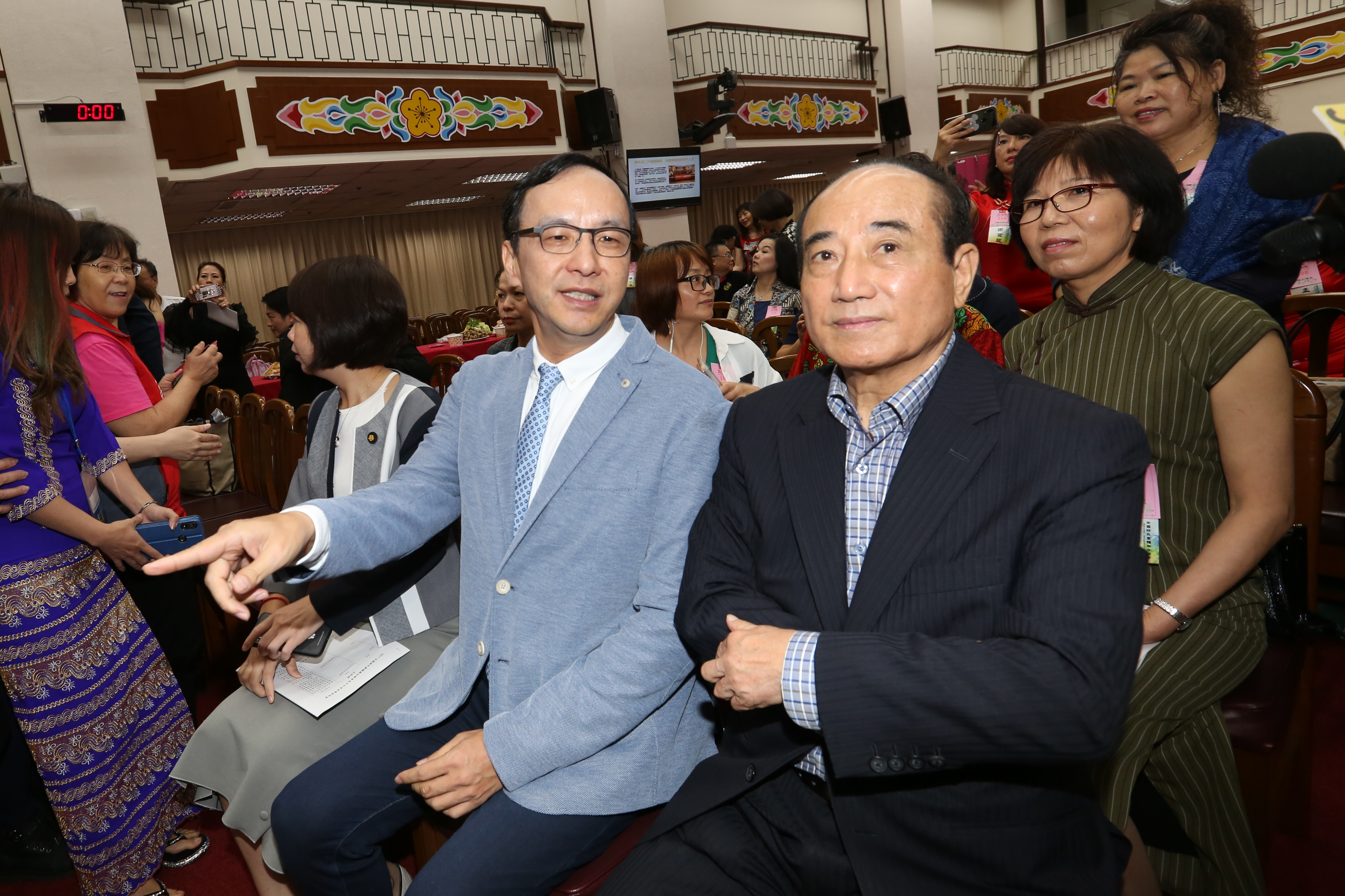 今（9）日上午對於王金平代表國民黨參加海峽論壇，朱立倫公開力挺，表示贊同。（本刊資料照）