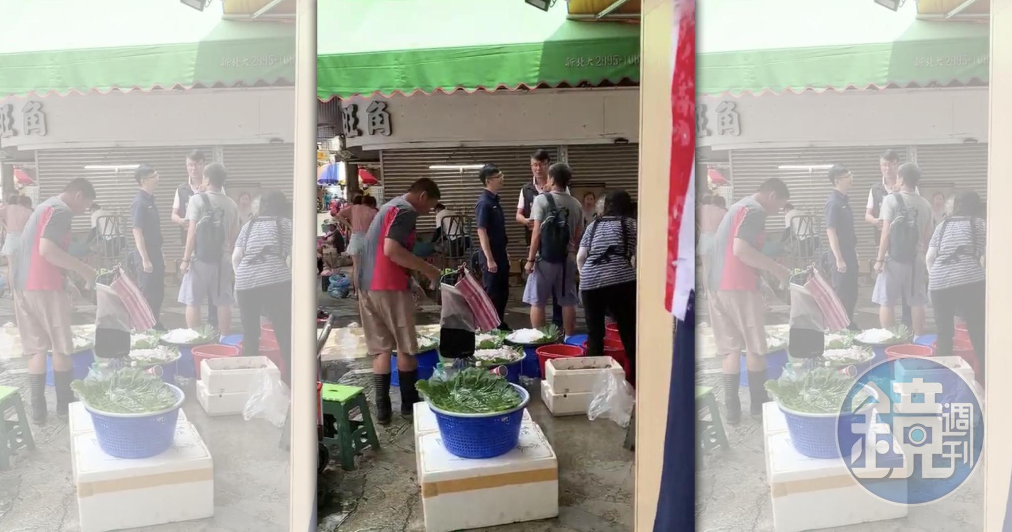 議員的助理曾到場勘查,讓民眾懷疑介入關說。