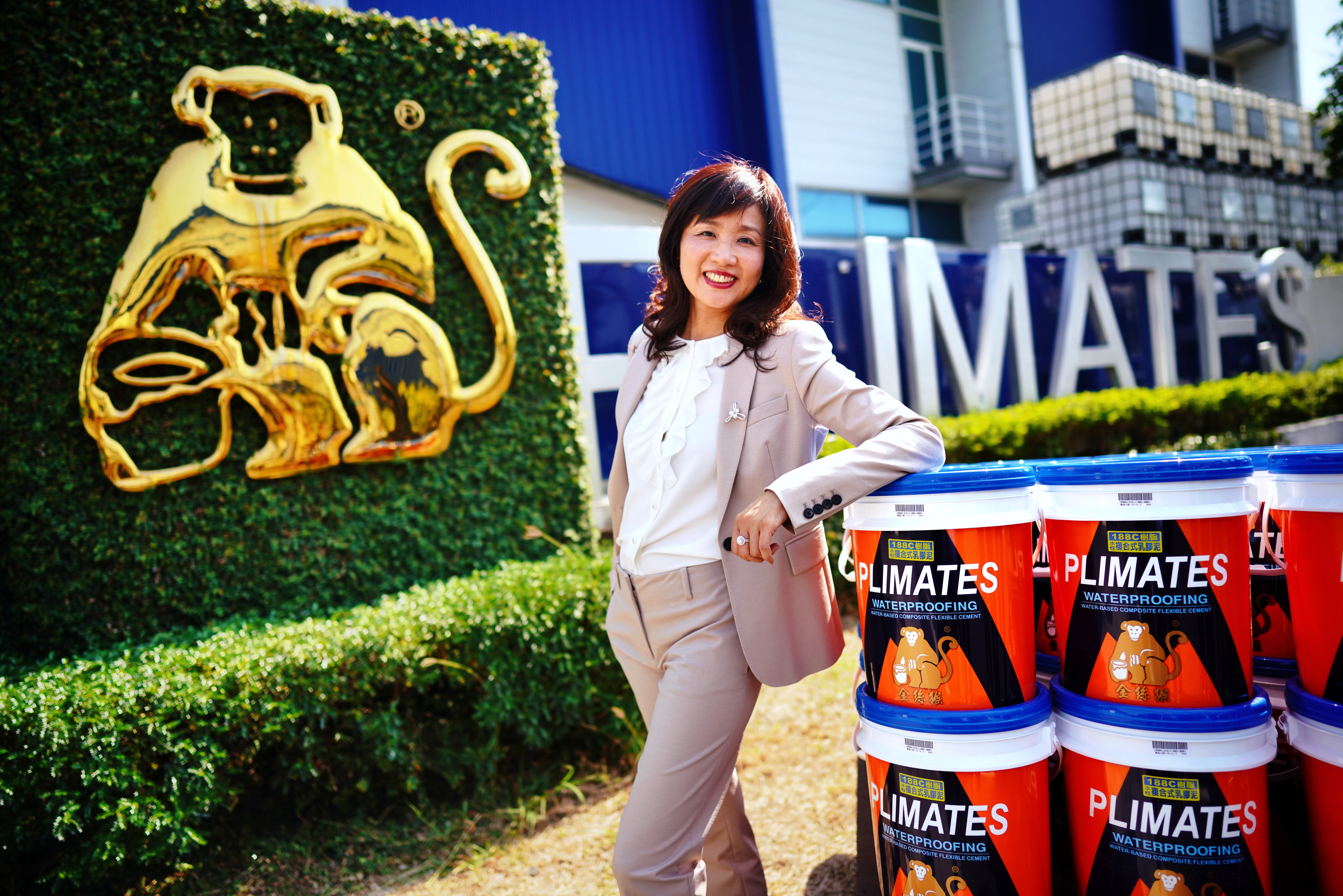 林建宏過世後，張繼華自比俠女，要撐起先生一生的心血。