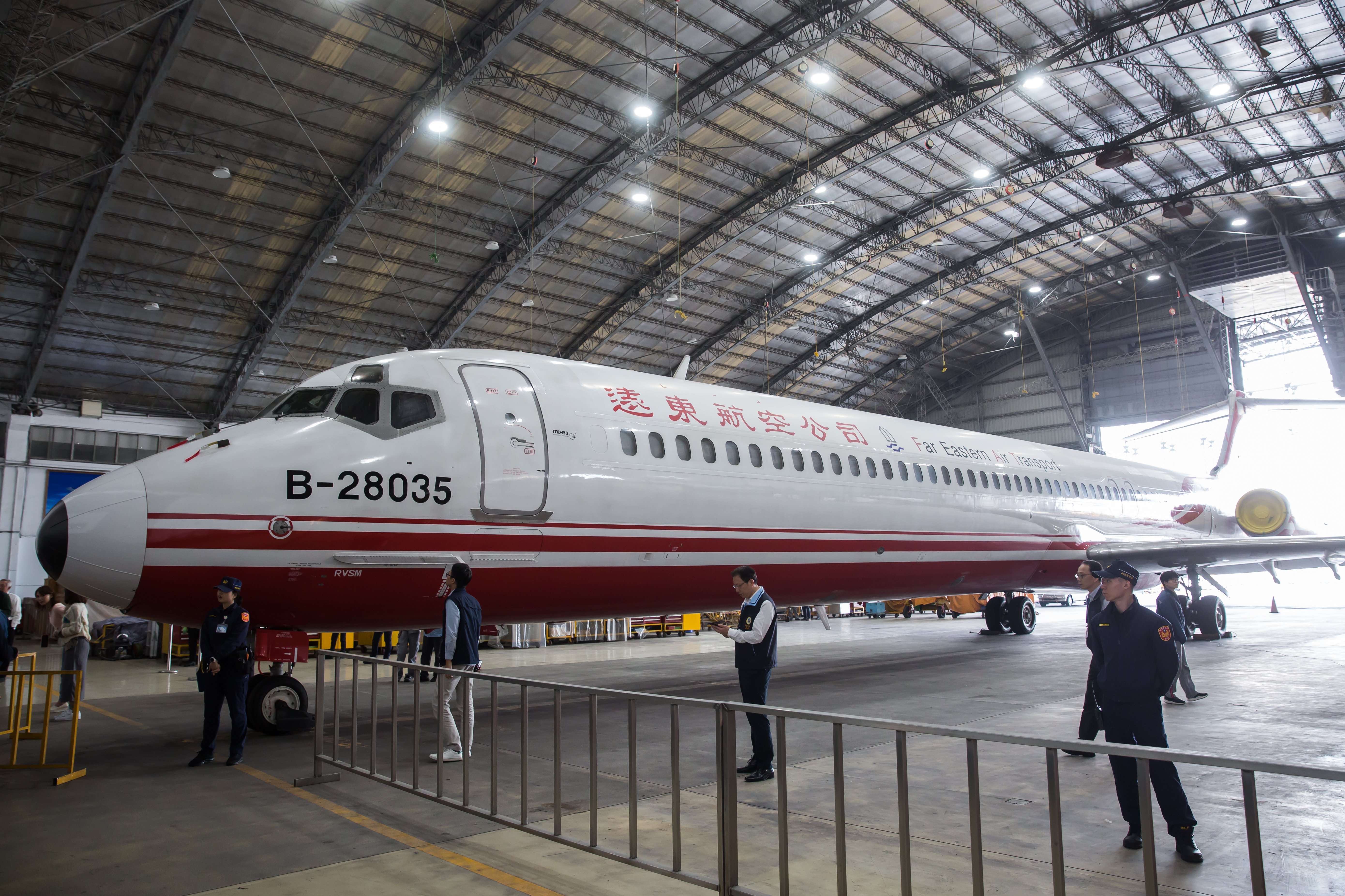 遠東航空欠國庫9,600萬元，名下飛機將遭法拍。圖為示意圖，非遭拍賣的飛機。