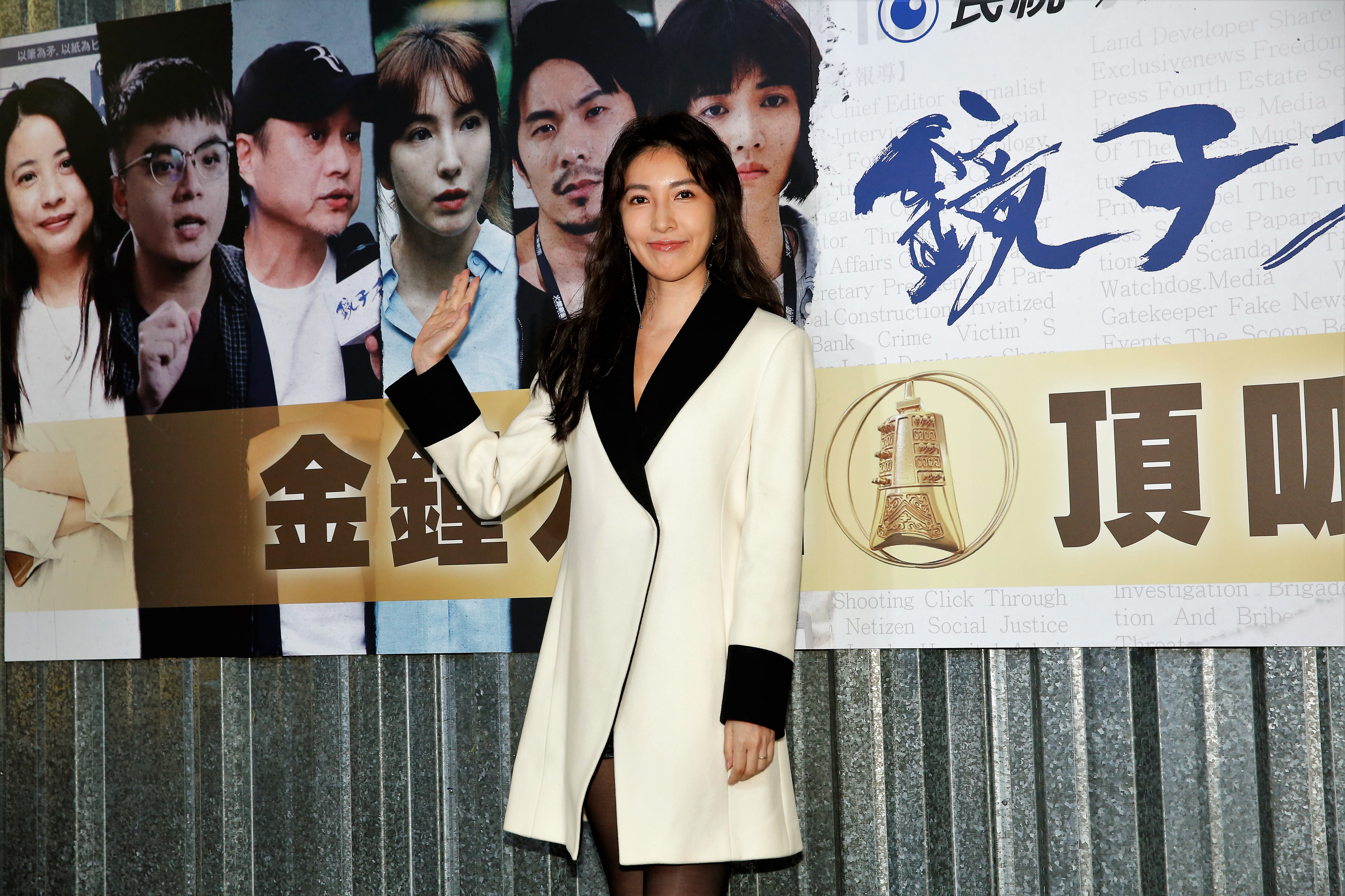 楊謹華坦言這次入圍金鐘心情只有「抖一下」，沒有過去那麼情緒激動。