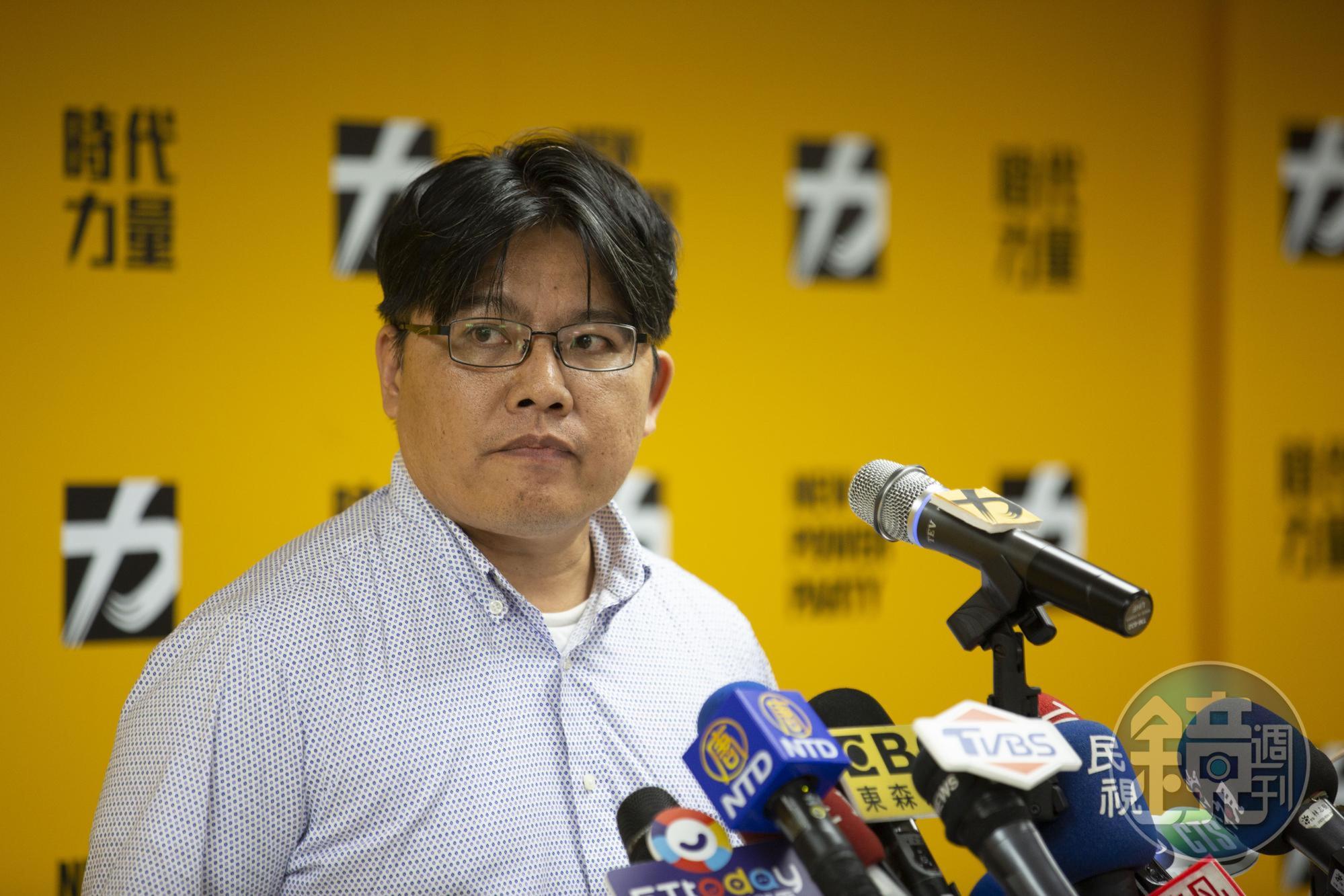 邱顯智說,從上週四到現在,時力召開了3場記者會、1場公聽會,衛福部都沒出席。(本刊資料照)