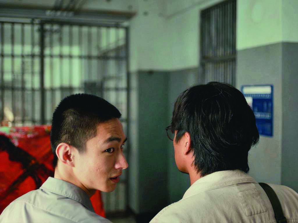 黃河飾演的殺人犯擁有繪畫天分，電影辯證惡人的世界是否存有絕美，還是困守在既成的標籤裡。（台北電影節提供）