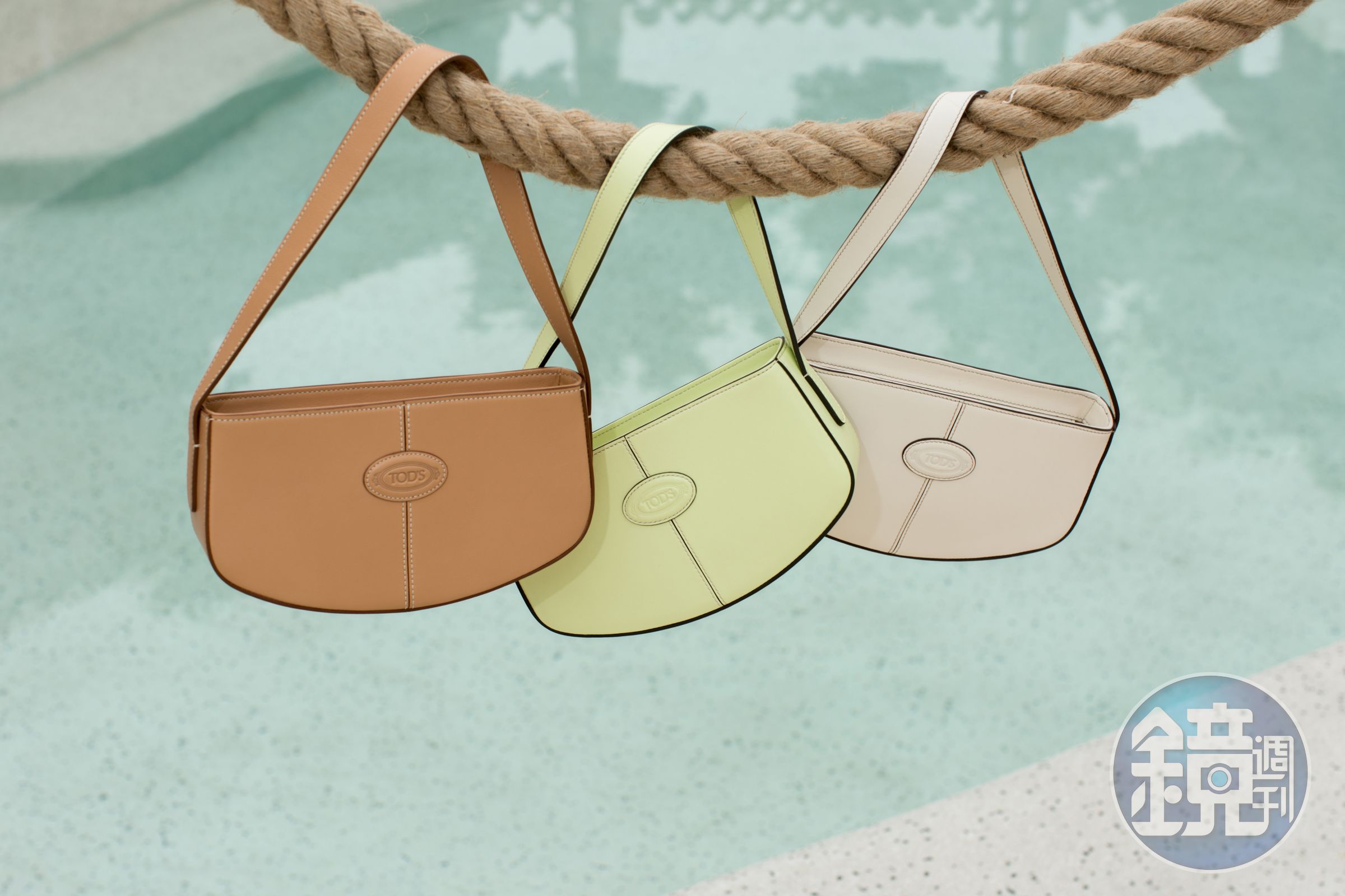 TOD’S x Mr. Bags 2020聯名限量系列包款共推出三色。各NT$41,800（迪生提供）