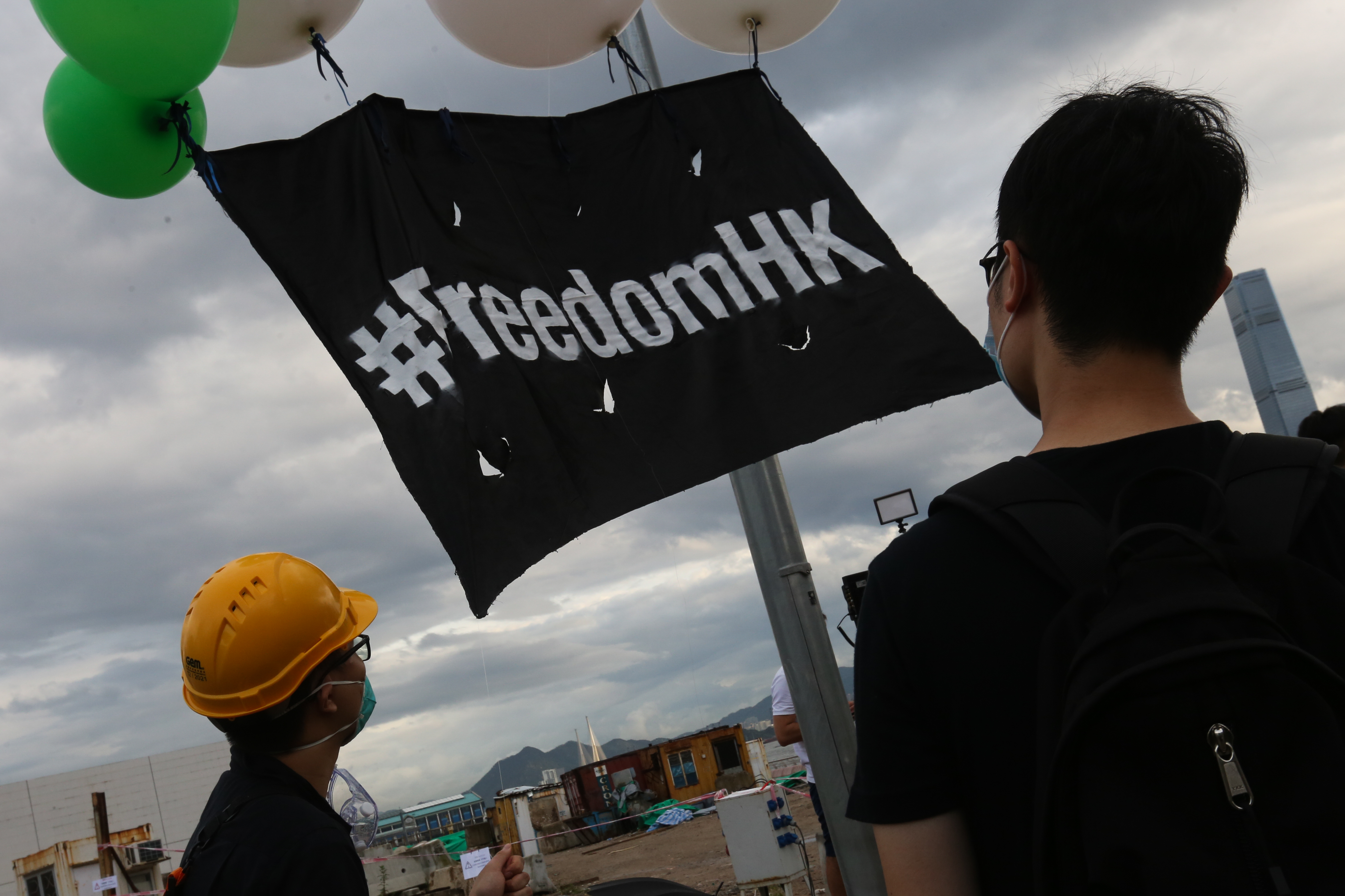 香港自從反送中運動以來，遭到中共強烈打壓，近日傳出有抗爭者逃來台灣的消息，香港人呼籲不要曝光任何細節。（本刊資料照）