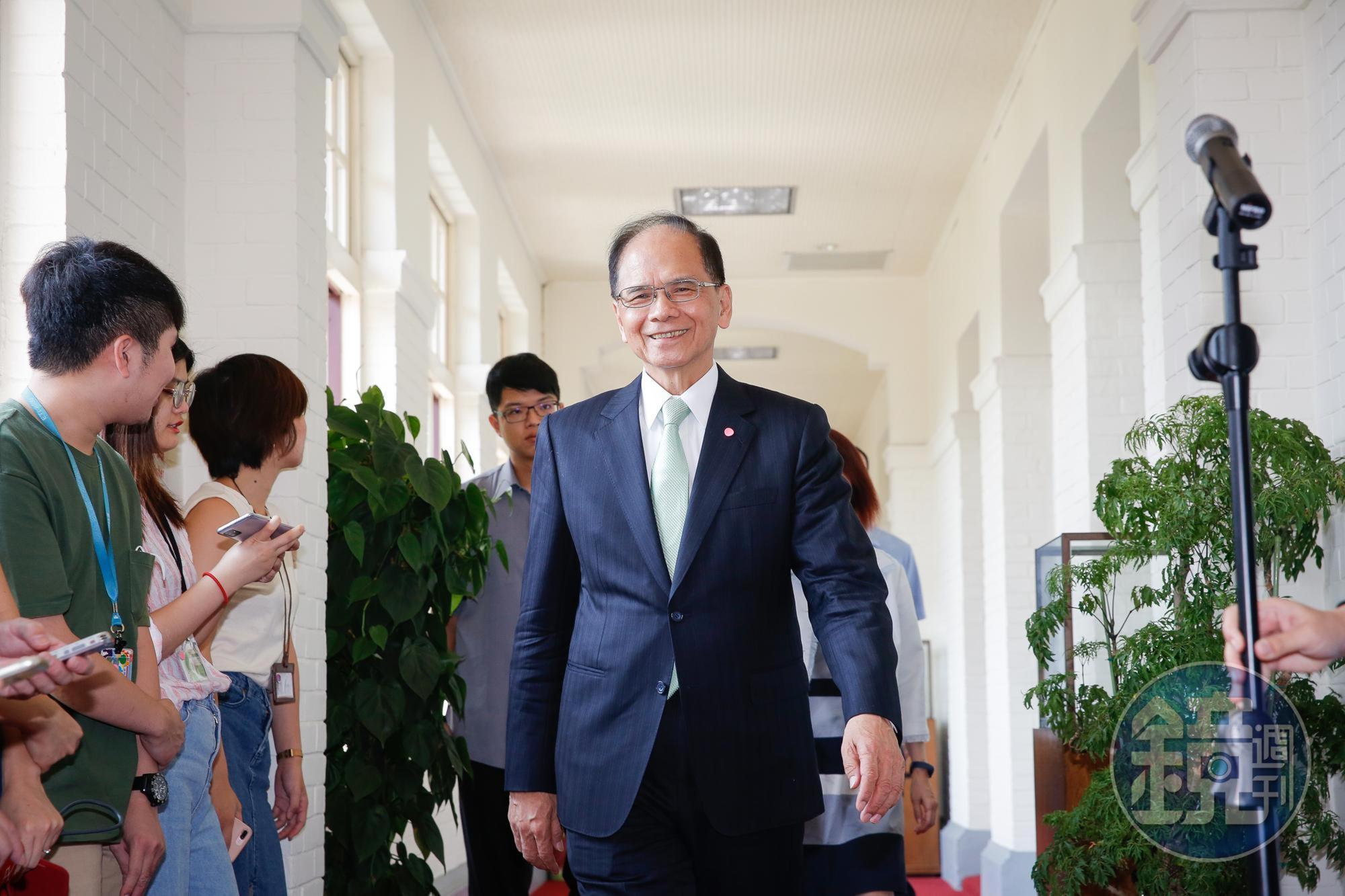 立法院長游錫堃宣布今朝野協商結論，將在9月18日開議日成立修憲委員會。（本刊資料照）