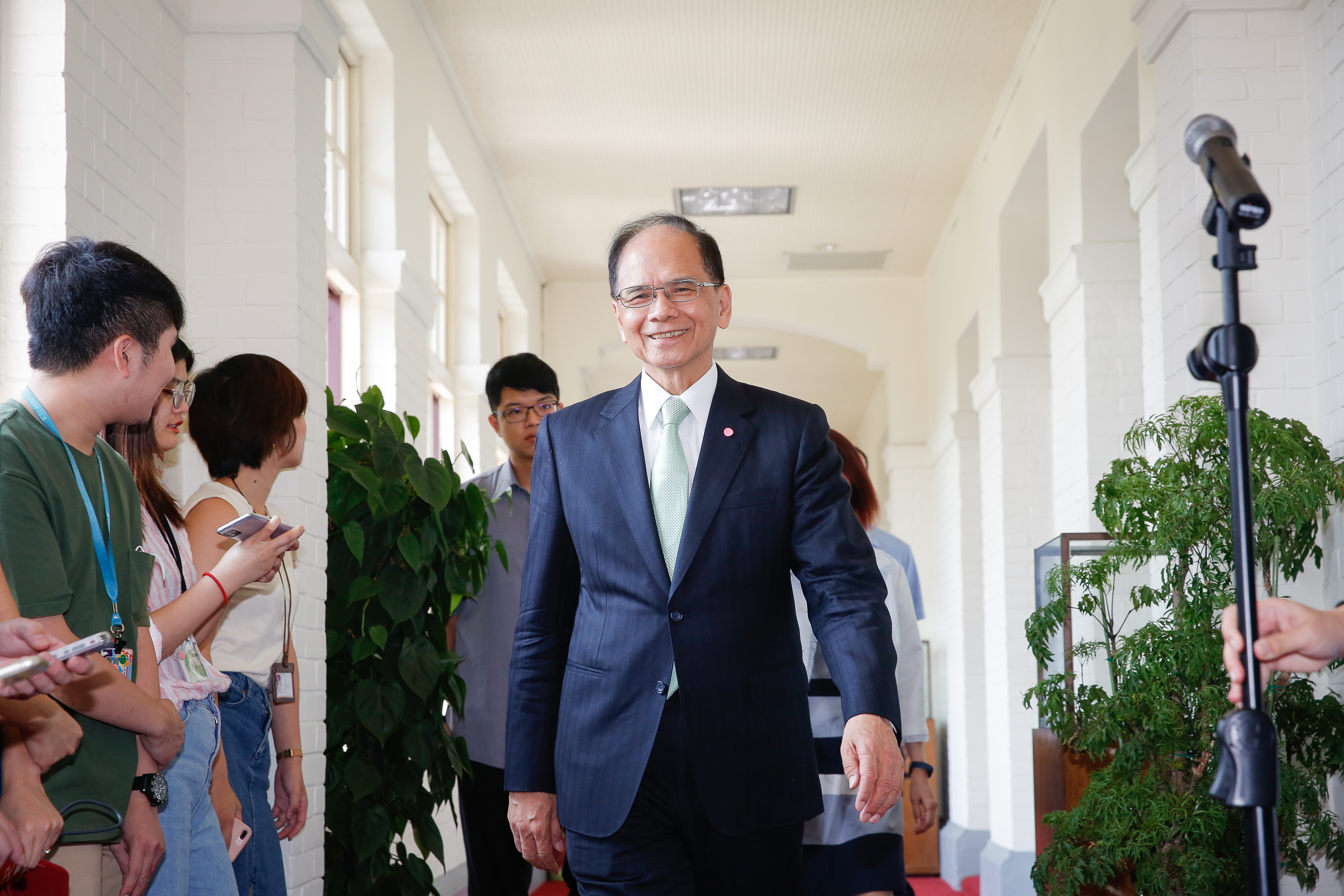 立法院長游錫堃宣布今朝野協商結論，將在9月18日開議日成立修憲委員會。（本刊資料照）