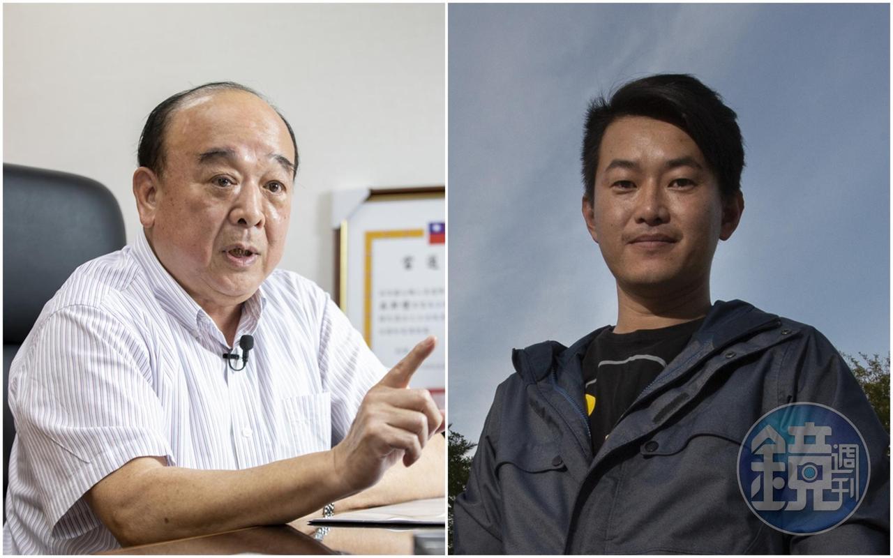 立委吳斯懷（左）認為要對中華民國民主自由有信心，「我從不怕被他們統戰，通常都是我去統戰他們。」卻遭立委陳柏惟（右）反酸「明顯失敗」。（本刊資料照）