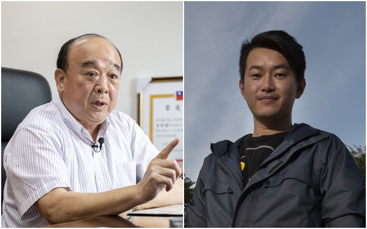 立委吳斯懷（左）認為要對中華民國民主自由有信心，「我從不怕被他們統戰，通常都是我去統戰他們。」卻遭立委陳柏惟（右）反酸「明顯失敗」。（本刊資料照）