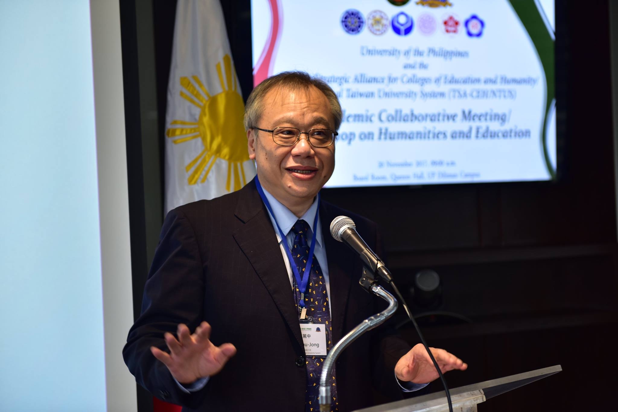 台科大校長參選人之一的台大化工系教授李篤中，遭控獲聘中國「長江學者」講座教授，但他全盤否認，並反指爆料者抹黑。（取自師大網站）