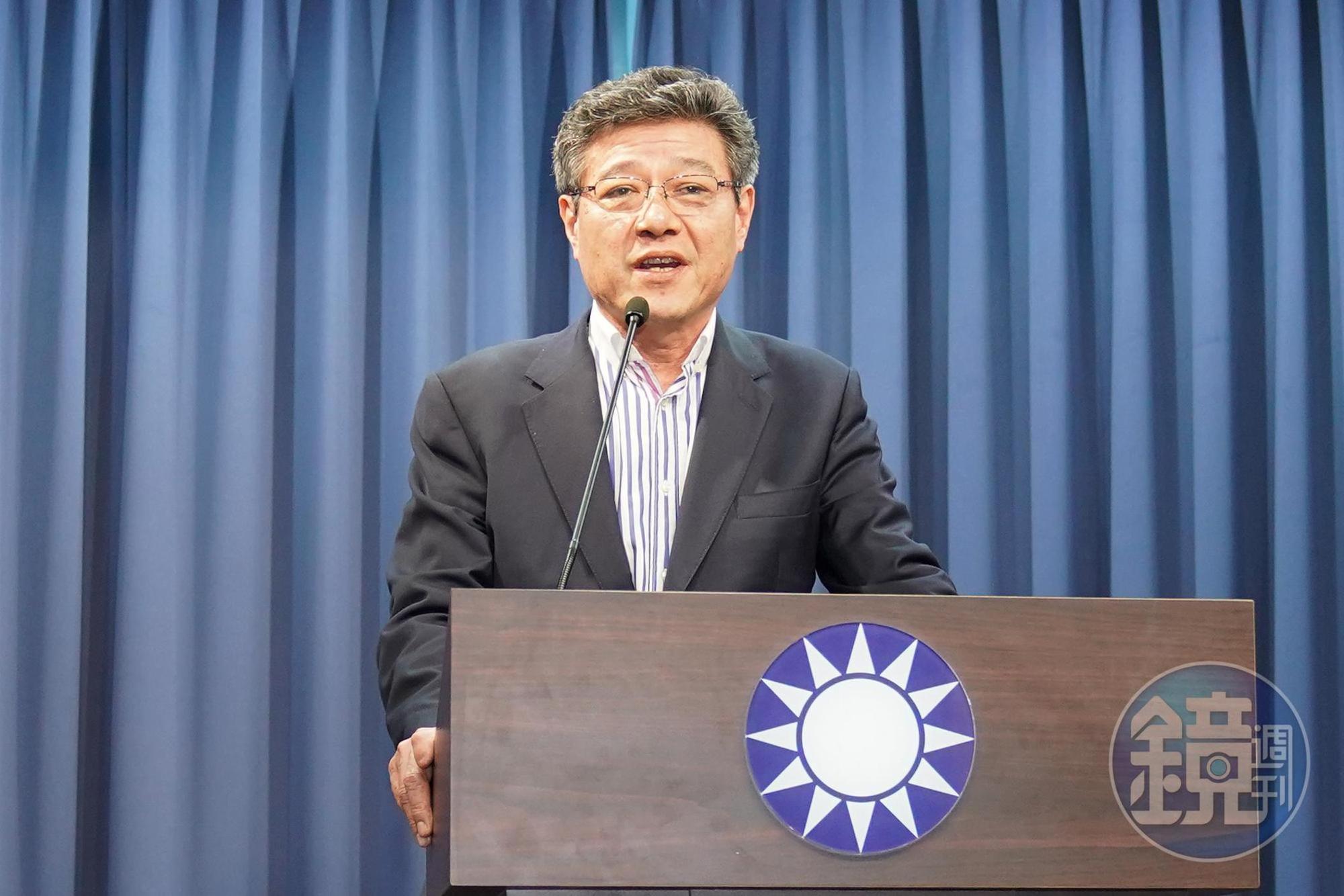 國民黨不以政黨形式參加，但讓前代理主席林榮德（圖）組台商團前往。（本刊資料照）