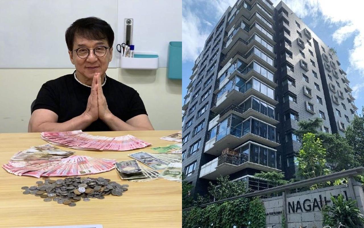 成龍驚傳位於北京的2戶豪宅將被法拍,建商出面坦承因債務問題連累成龍。(翻攝自成龍、鳳凰網財經微博)