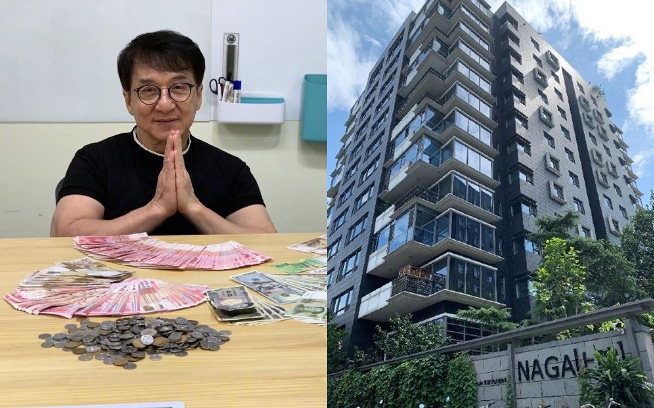 成龍驚傳位於北京的2戶豪宅將被法拍，建商出面坦承因債務問題連累成龍。（翻攝自成龍、鳳凰網財經微博）