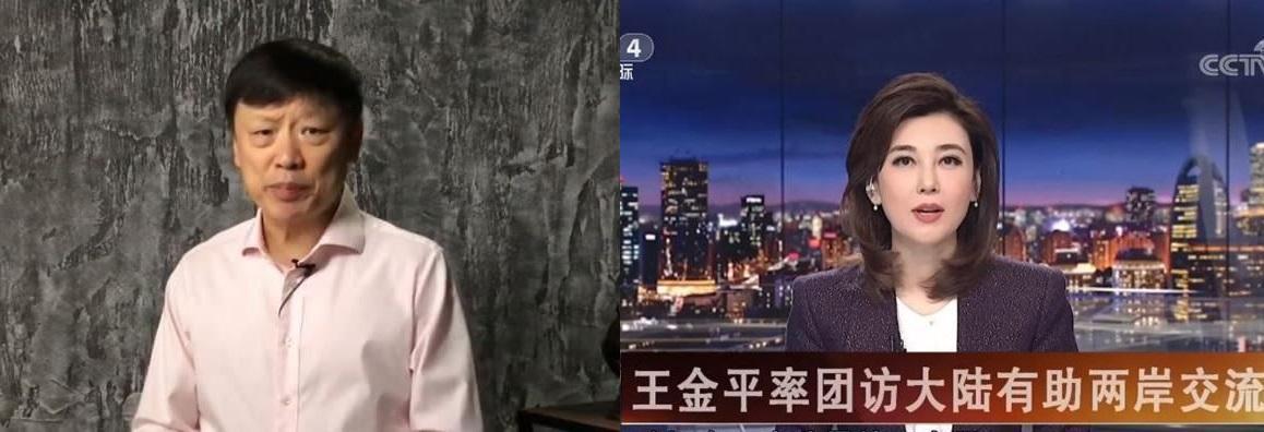 「老胡」胡錫進為李紅的「求和說」緩頰。(翻攝胡錫進微博/央視YouTube)