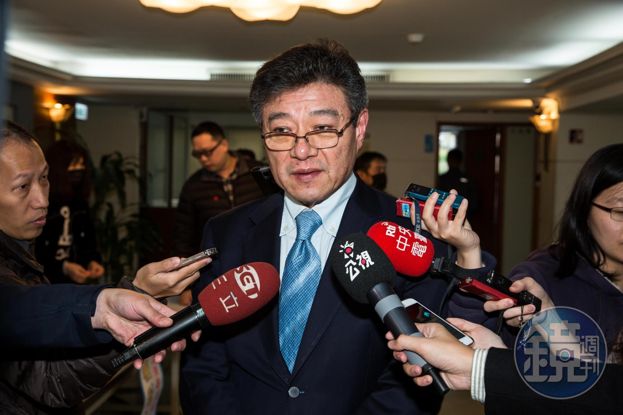 國民黨前代理主席林榮德宣布取消海峽論壇行程。（本刊資料照）