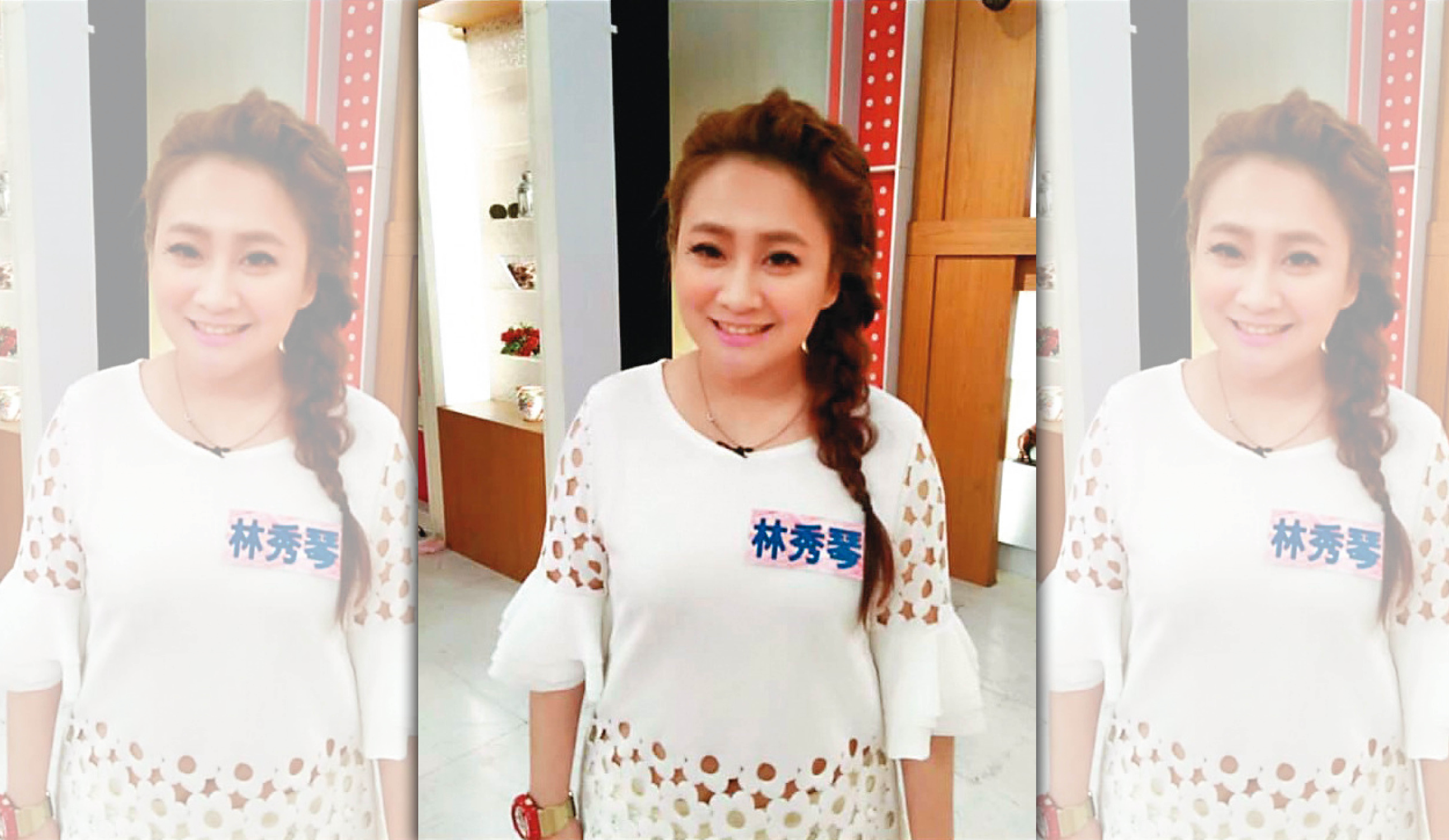 秀琴醉後思念賀一航，竟跑到殯儀館跟故友對空氣聊天。（翻攝自秀琴臉書）