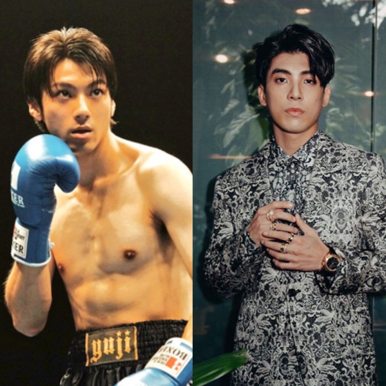 《啊,荒野》中飾演菅田將暉勁敵的山田裕貴(左圖)外型神似林哲熹。(車庫娛樂提供)