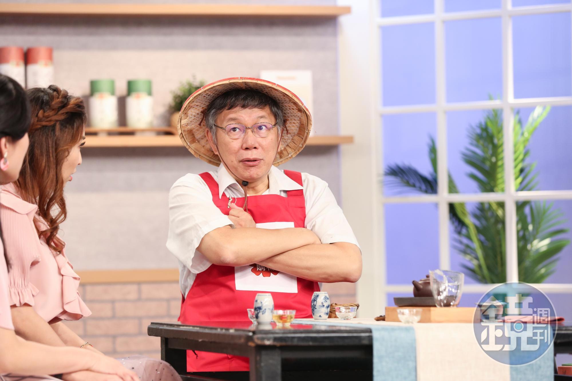 柯文哲認為，國民黨去不成海峽論壇，證明兩岸沒有互信。