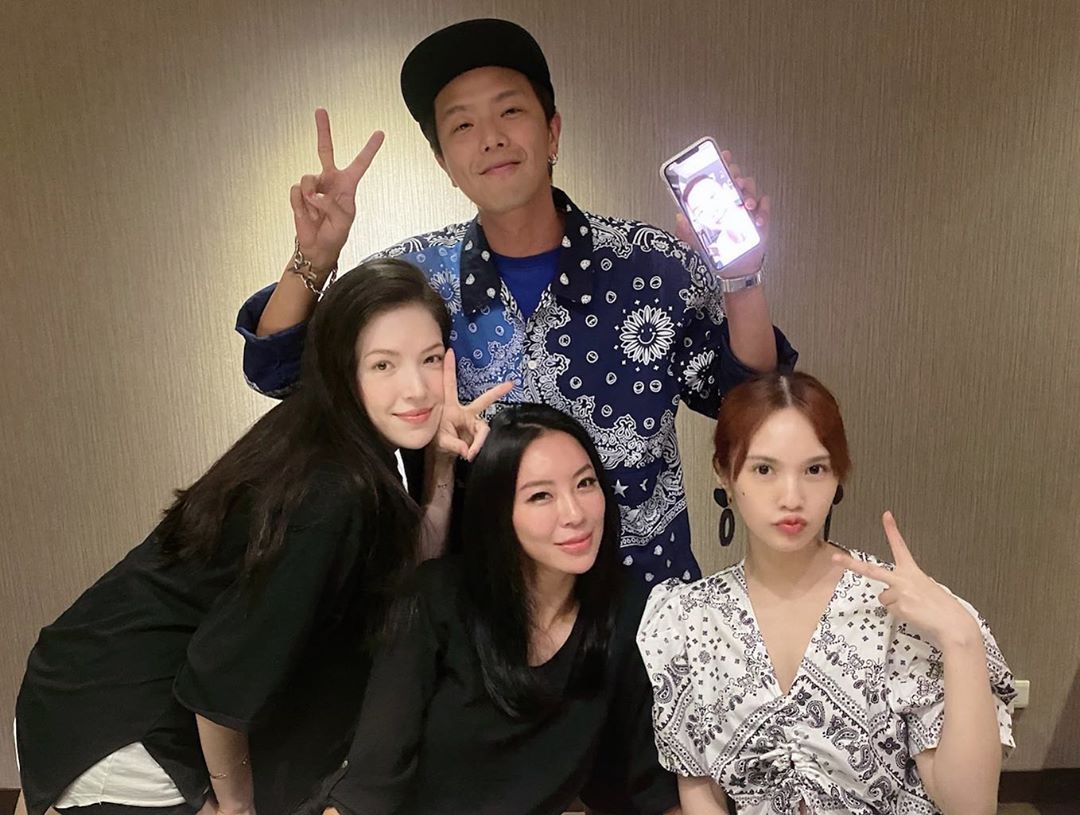 楊丞琳與小鬼20年前交往過，至今仍能多次大方同台。（翻攝自楊丞琳IG）