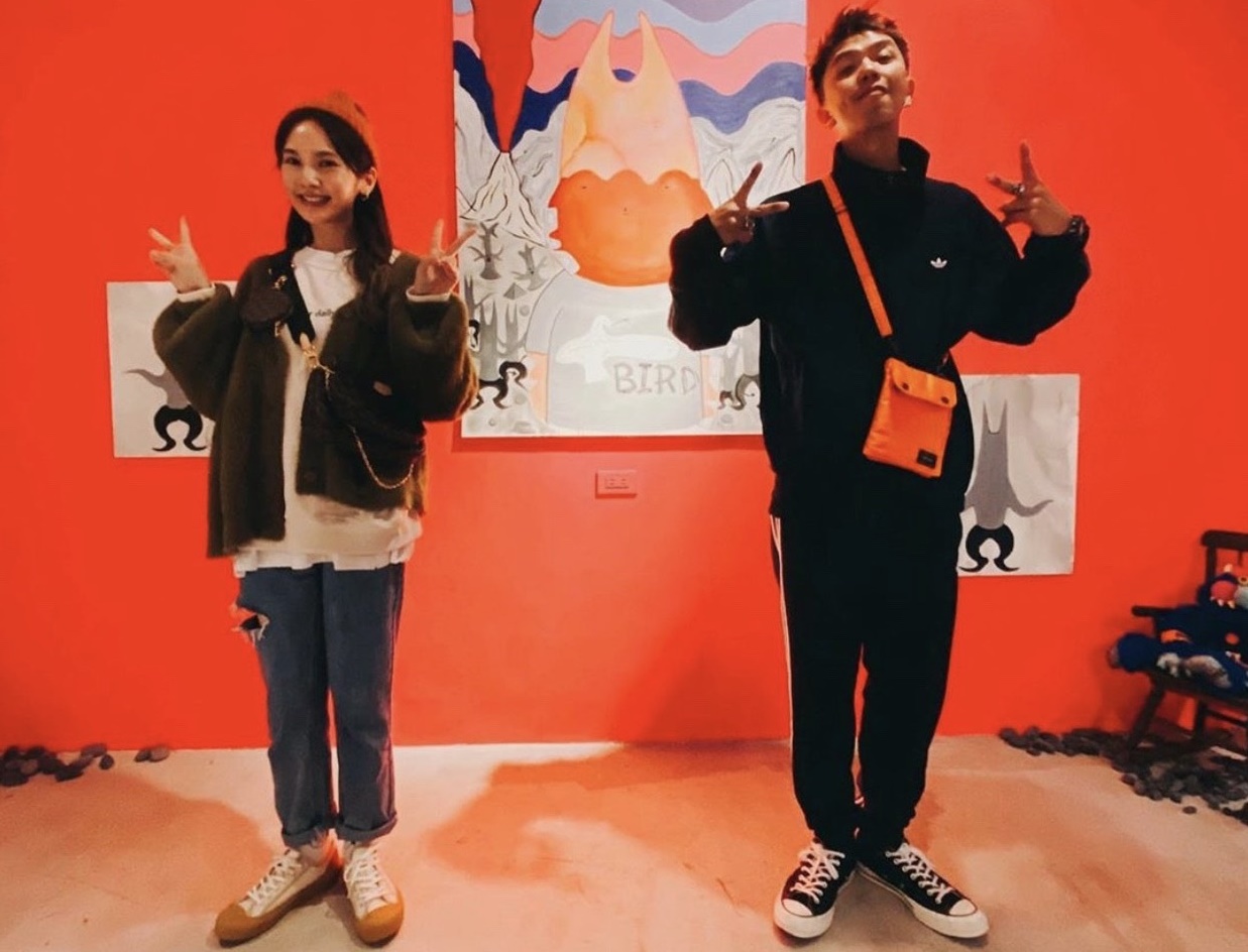 小鬼黃鴻升與楊丞琳曾是初戀情人，感情昇華為家人。（摘自黃鴻升臉書）