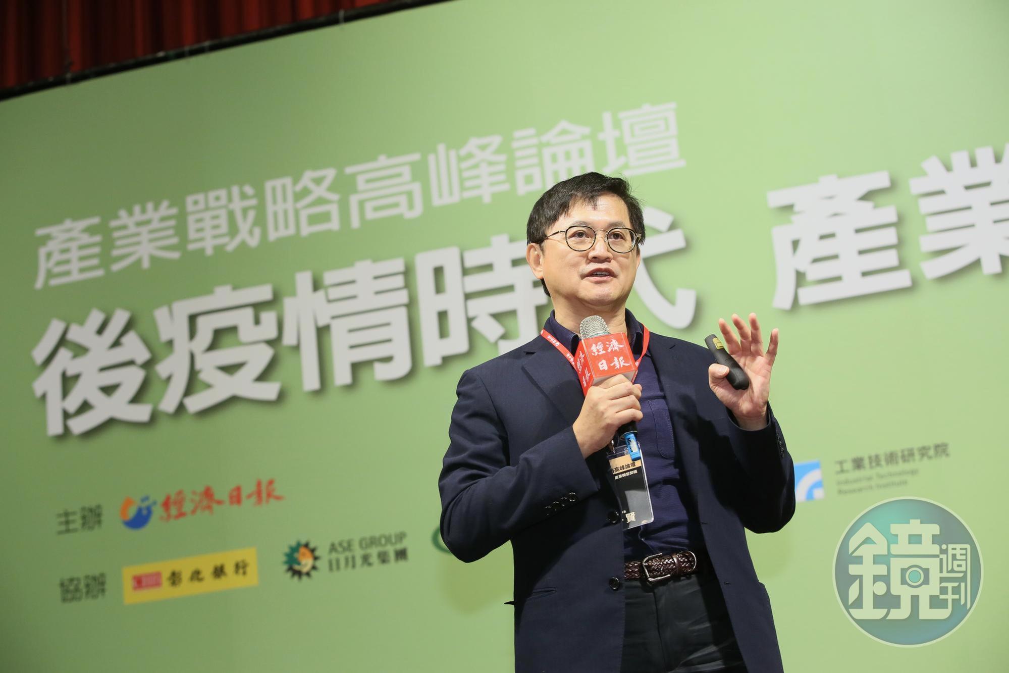 童子賢透露在後疫情時代,和碩瞄準 5G、基礎建設等商機,車用布局也逐步發酵。