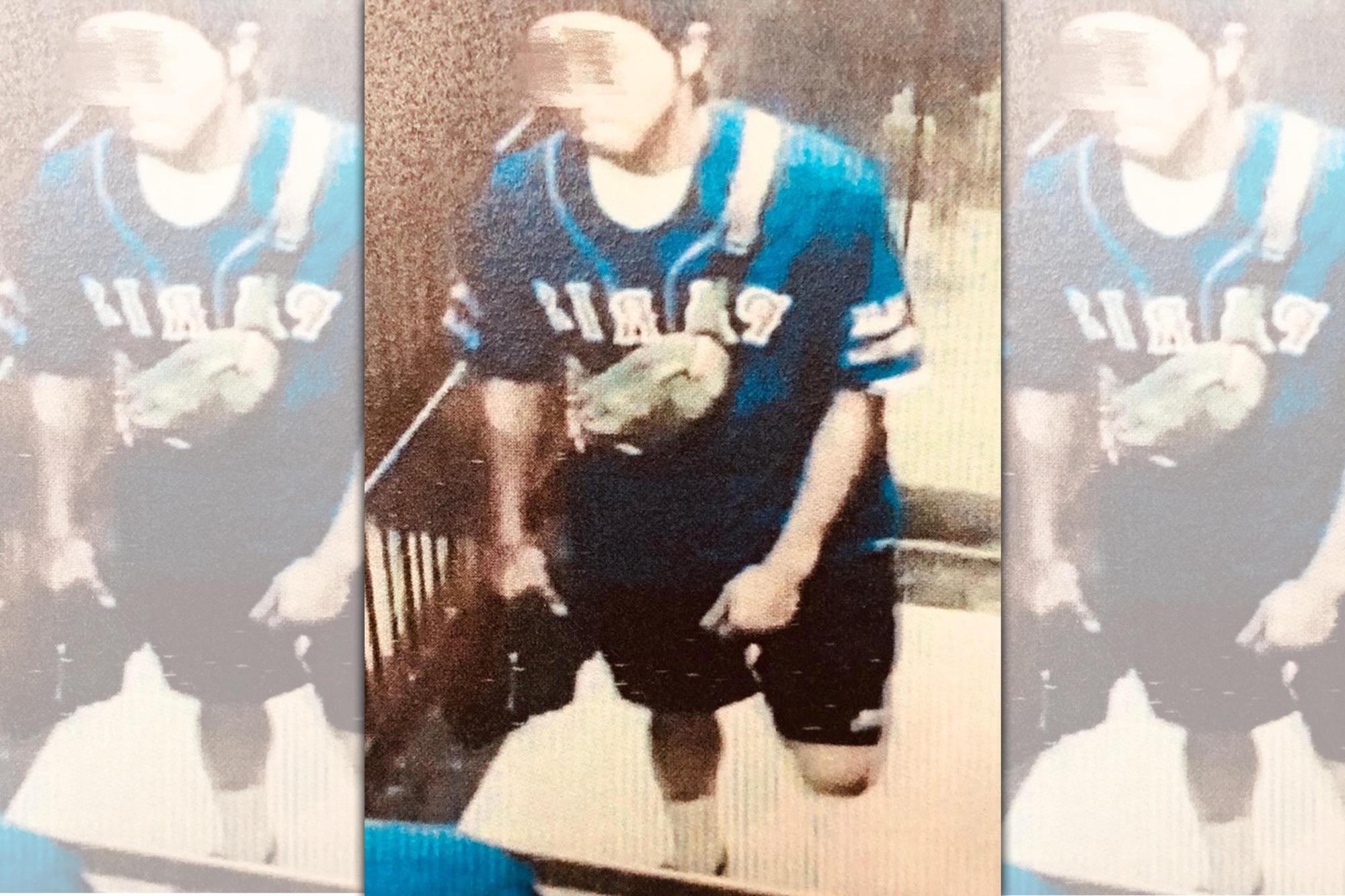 黃鴻升最後身影曝光，走出電梯後，他就沒再走出家門。（翻攝自監視器畫面）