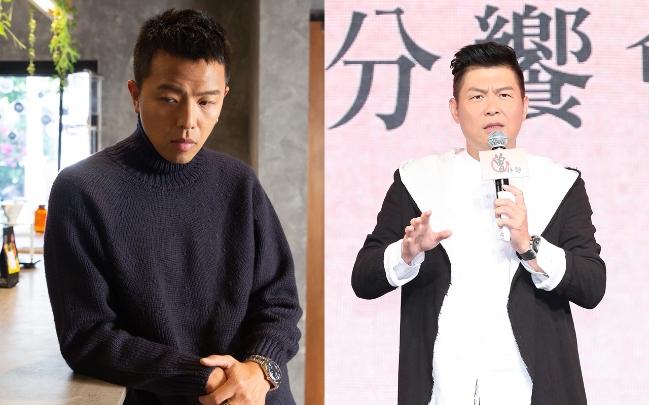 小鬼黃鴻升（左）猝逝，好友曾國城（右）受訪時一度落淚。（本刊資料照）