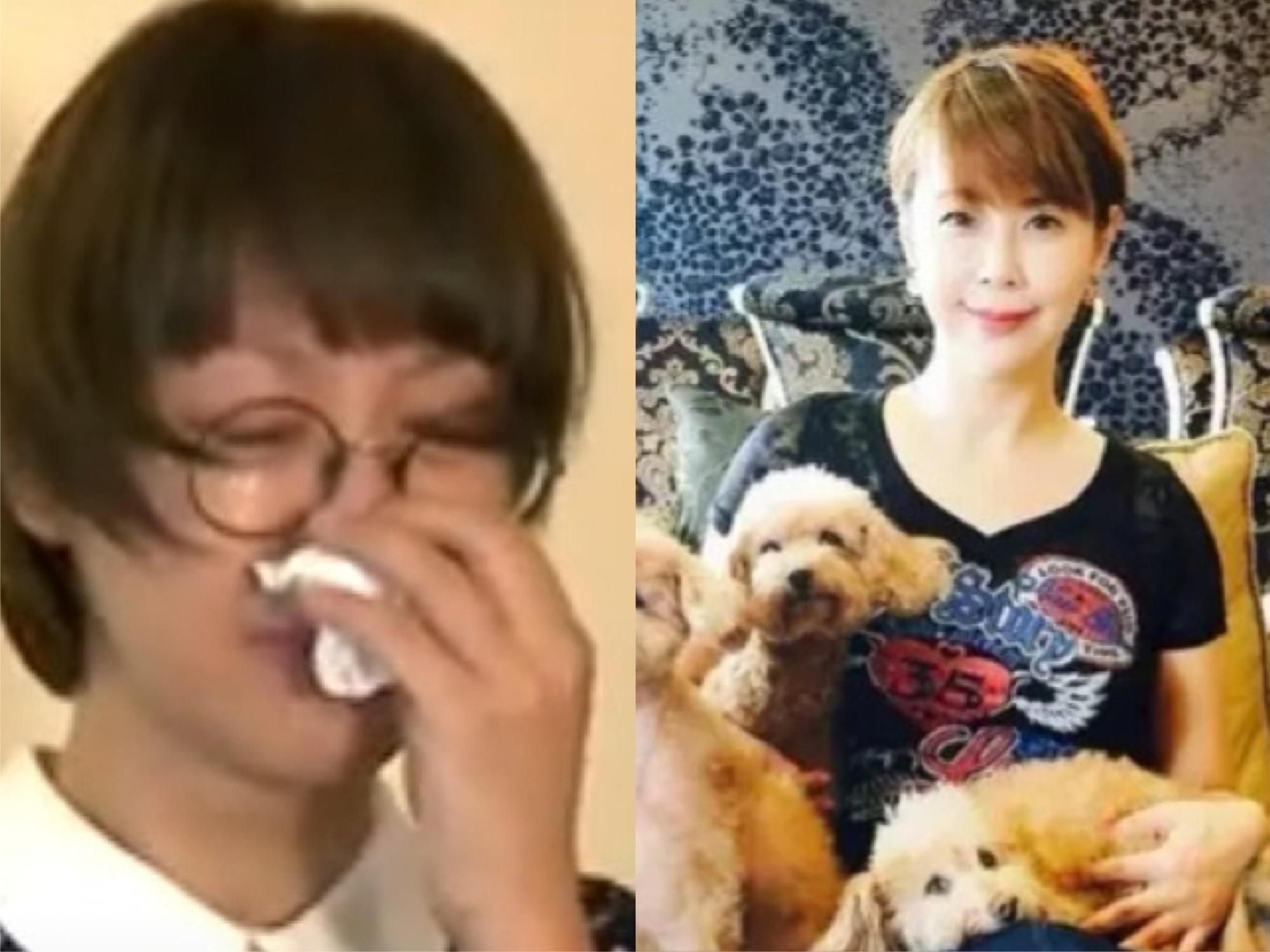 有「最美慈善家」之稱的彩石珠寶董事長蘇怡出面鞠躬道歉,希望各界給她時間處理債務。(翻攝畫面)