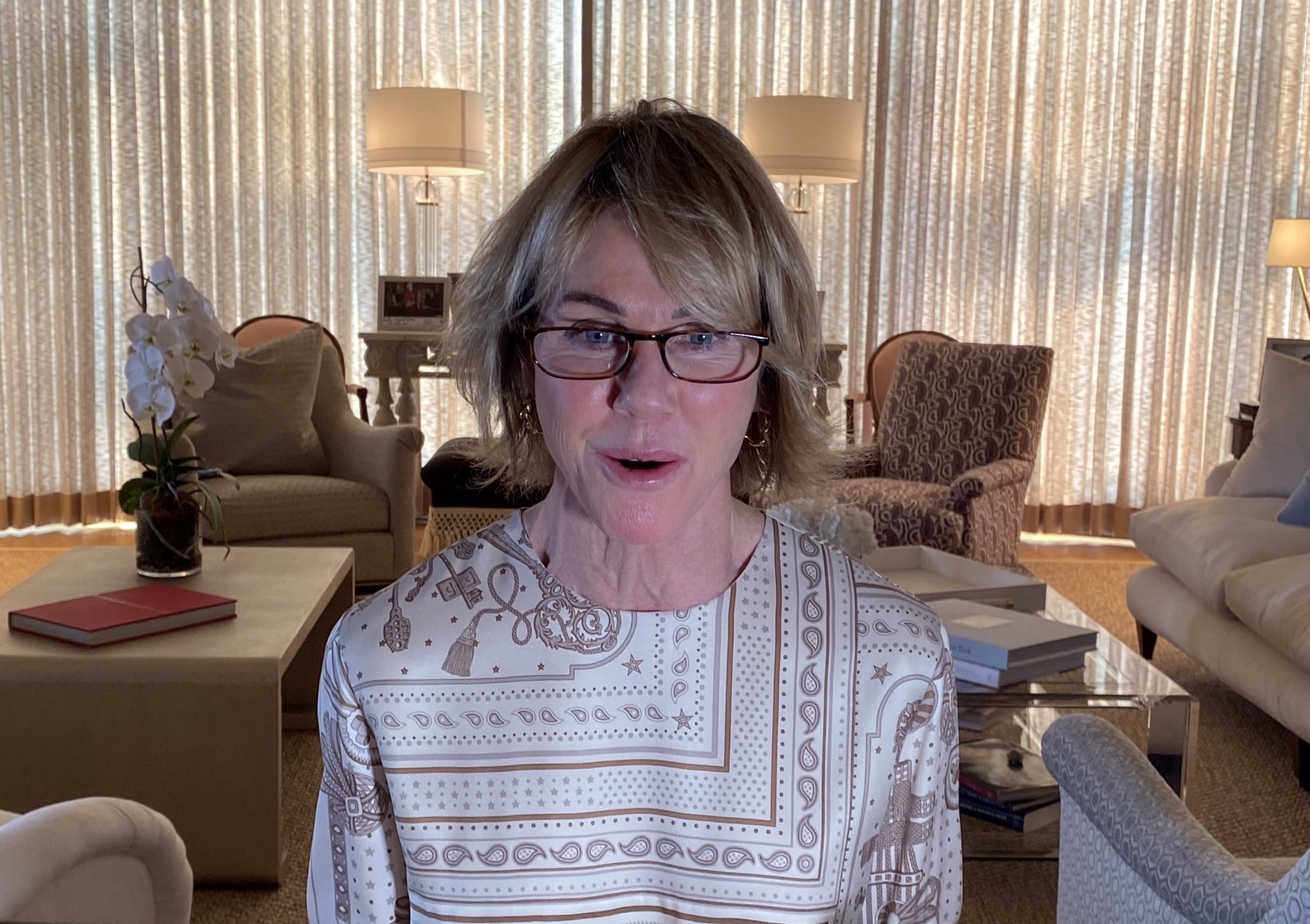 克拉夫特認為美國和台灣的共同目標是促進民主。（翻攝自Kelly Craft twitter）