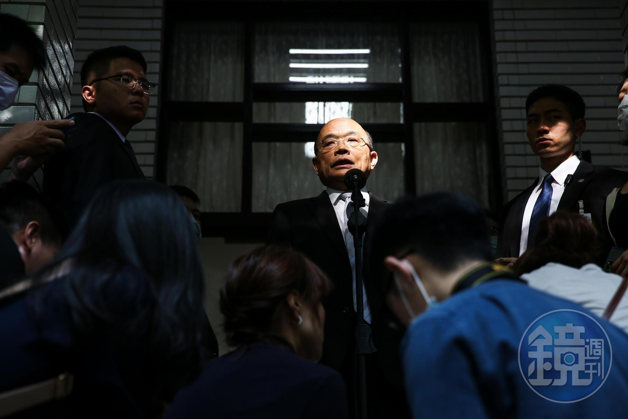 針對在野黨質疑柯拉克訪台卻不列經濟對話行程,蘇貞昌表示會交換雙邊互惠意見。
