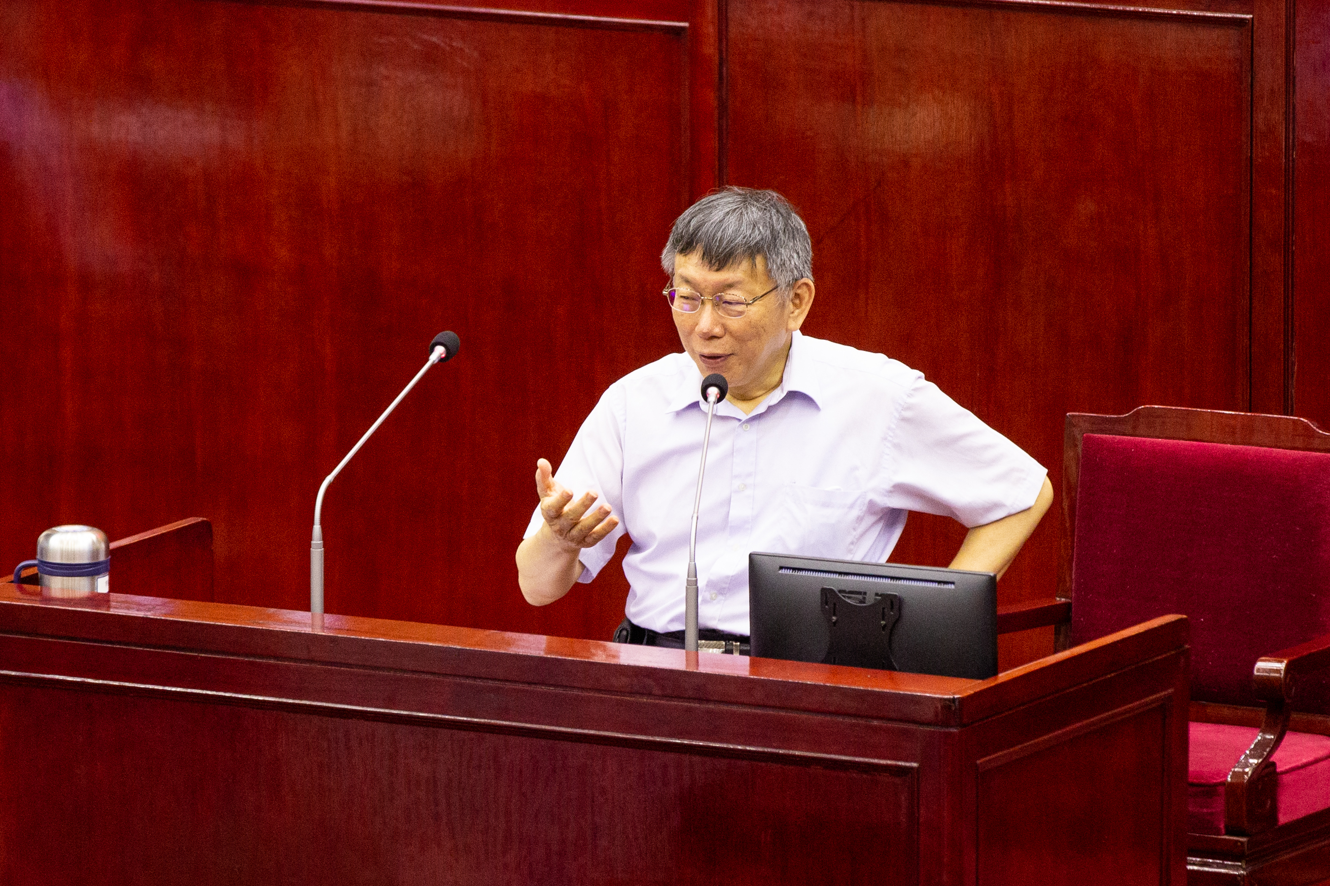 市政顧問被爆以民眾黨名義借錢，柯文哲表示是私人借貸。（本刊資料照）