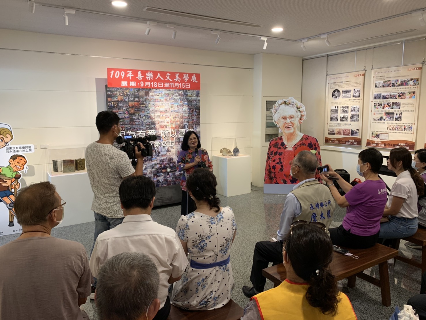 喜樂保育院林玉嫦執行長。（喜樂保育院提供）