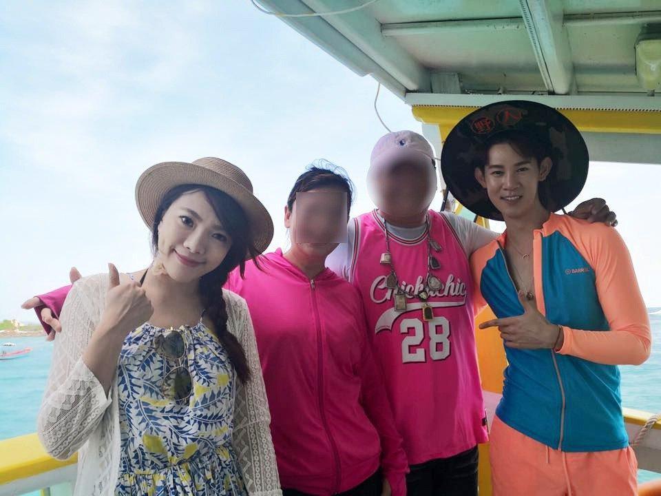 「自由哥」是過內藝人旅遊團的御用領隊曾帶領過許多藝人。(翻攝畫面)