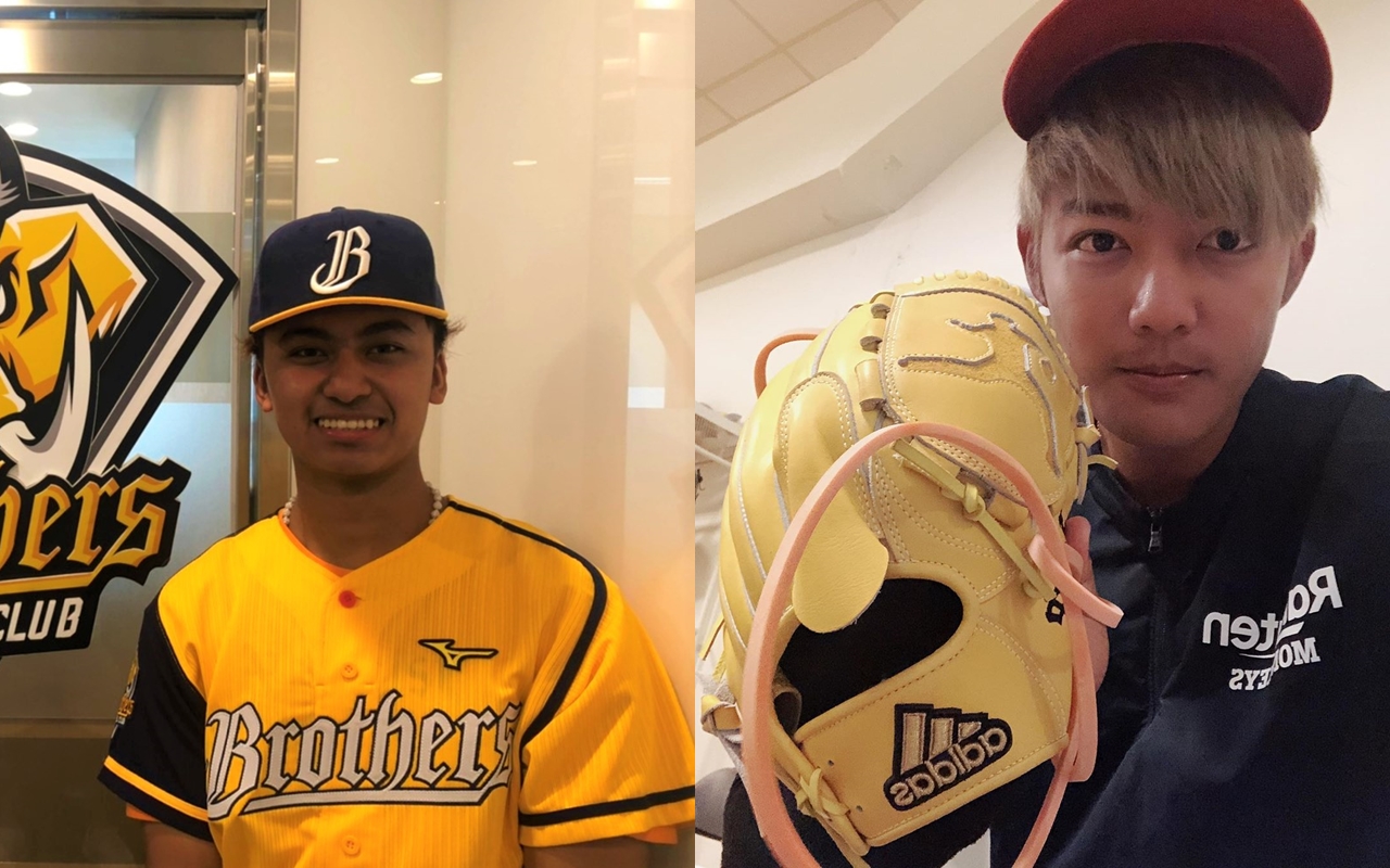 中信兄弟以簽約金加激勵獎金750萬元的合約簽下余謙（左圖），王維中（右圖）則以百萬月薪確定加盟味全龍。（翻攝自中信兄弟、王維中臉書）