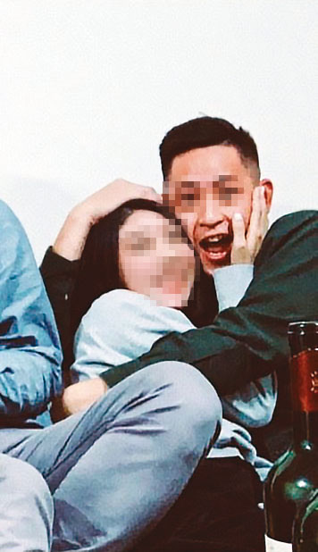 張男陪H女處理貓咪後事,當晚和A女過耶誕節,接著找E女跨年,堪稱時間管理大師。(讀者提供)