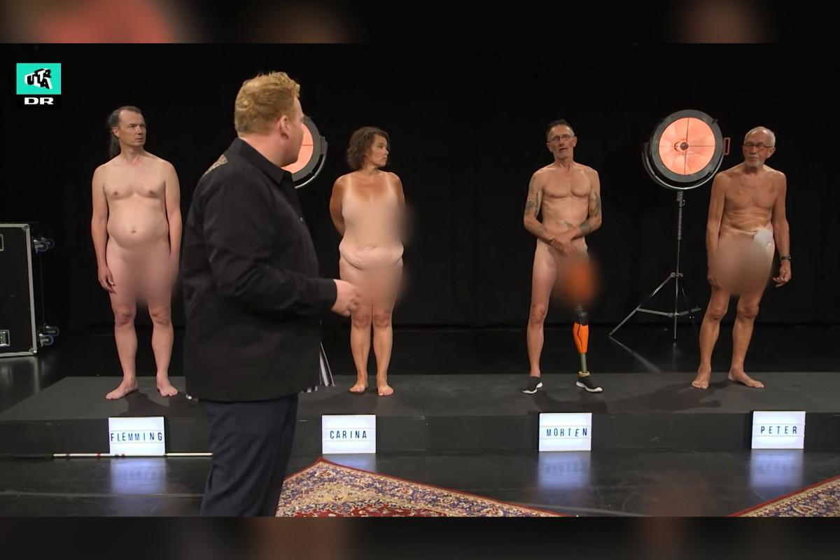 兒童節目邀請各種體態的成年來賓展示身體,並接受孩子提問。(翻攝自YouTube/DR Ultra)