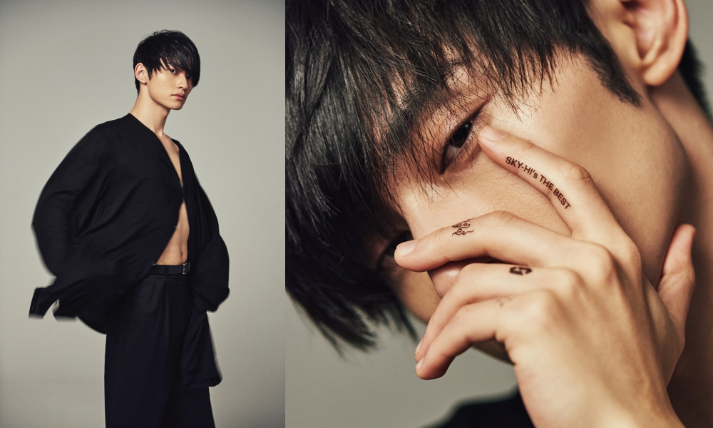日本歌手SKY-HI推出首張個人精選輯。（avex Taiwan提供）