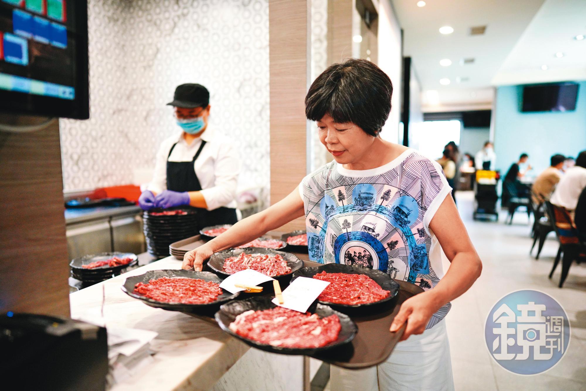 丁美麗認為事在人為,老公沈大裕當年決定半路出家賣牛肉湯時,她全力支持。