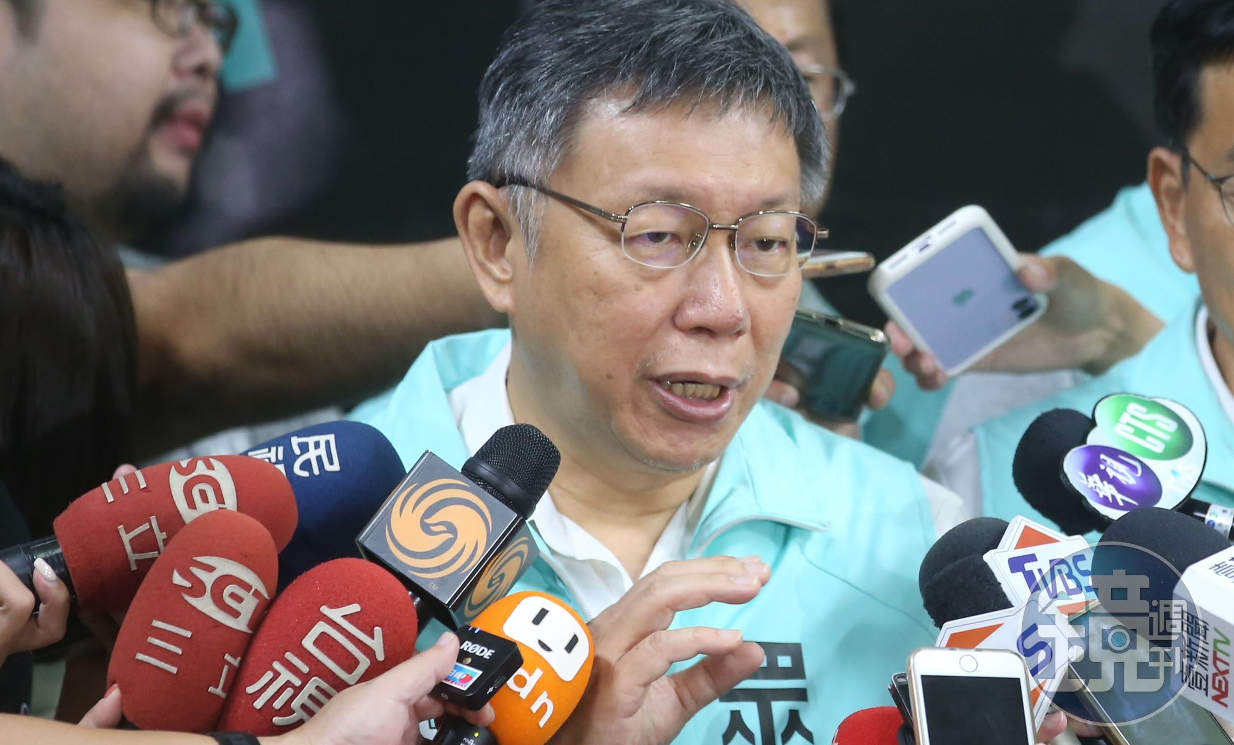 台北市長柯文哲認為，有缺失就要改進，但不用無限上綱。（本刊資料照）