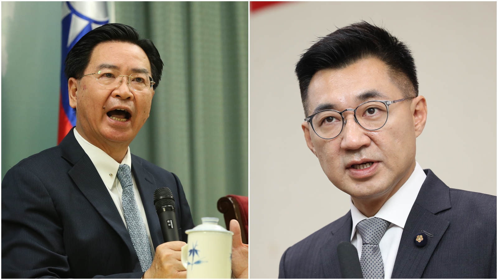 吳釗燮談及台美關係，稱目前不尋求與美建立全面外交關係；但江啟臣卻諷刺「如果關係那麼好，應該推動復交才對」。（本刊資料照）